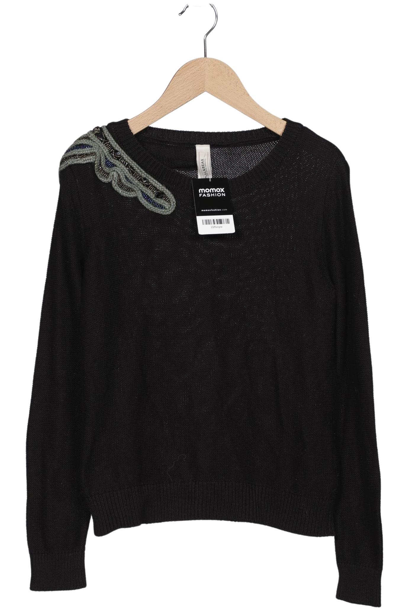 

Pull & Bear Damen Pullover, schwarz, Gr. 36