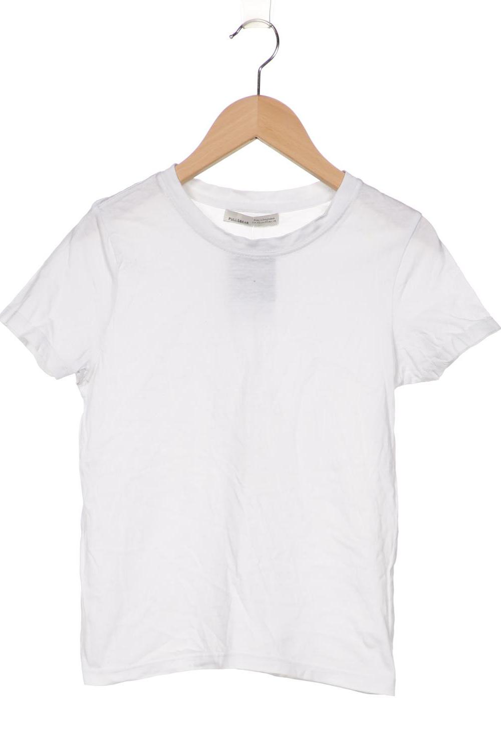 

Pull & Bear Damen T-Shirt, weiß