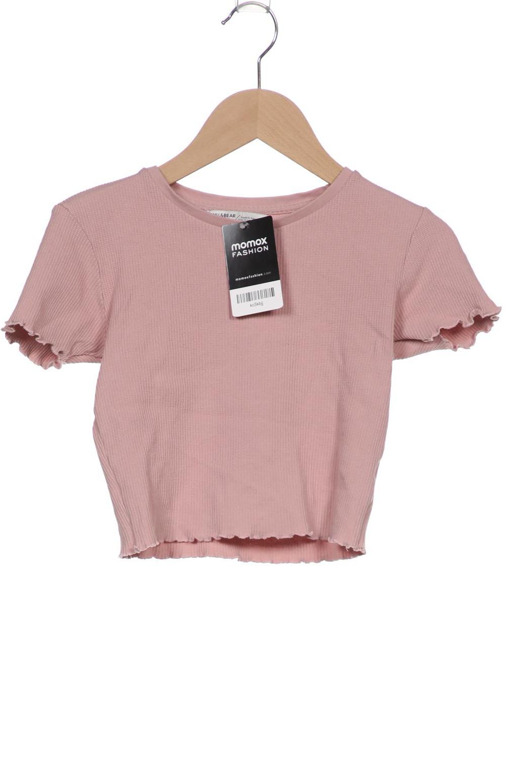 

Pull & Bear Damen T-Shirt, pink, Gr. 36