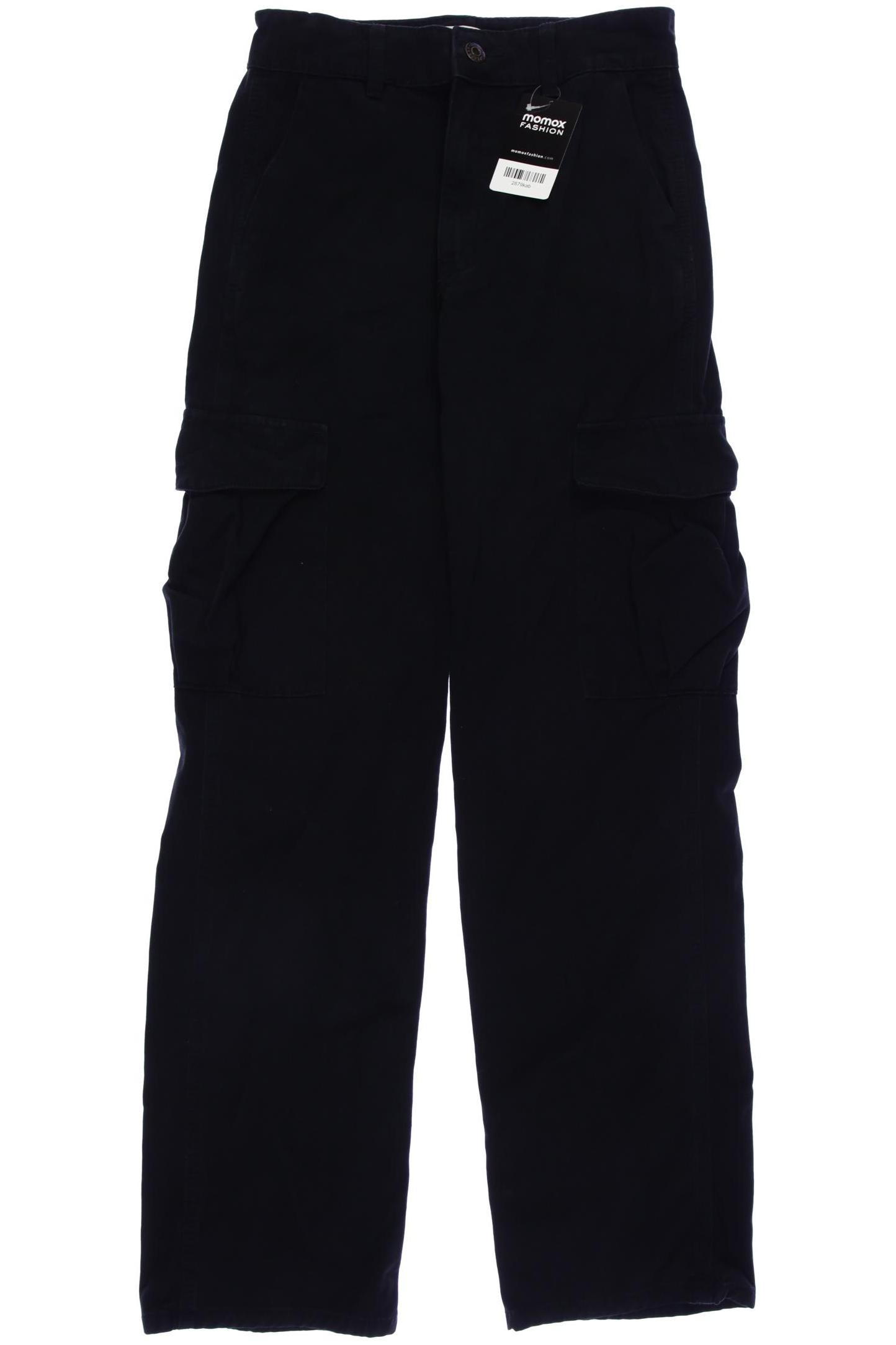 

Pull & Bear Damen Stoffhose, schwarz, Gr. 36