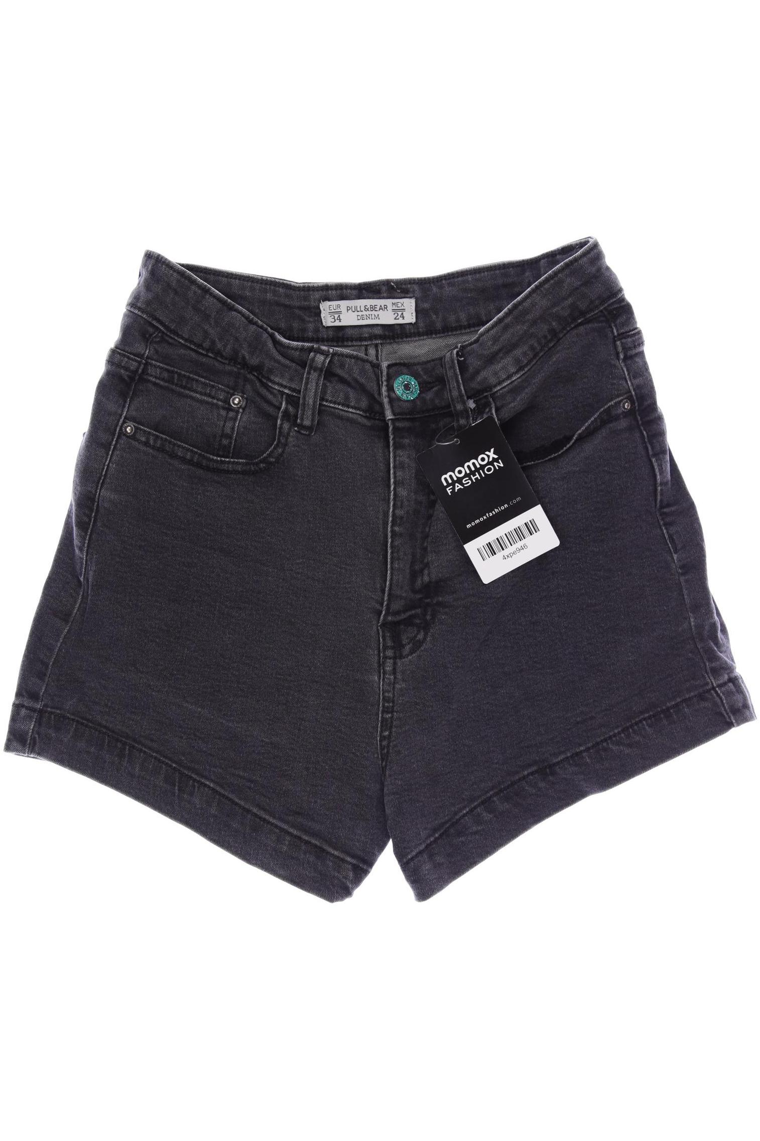 

Pull & Bear Damen Shorts, grau, Gr. 34