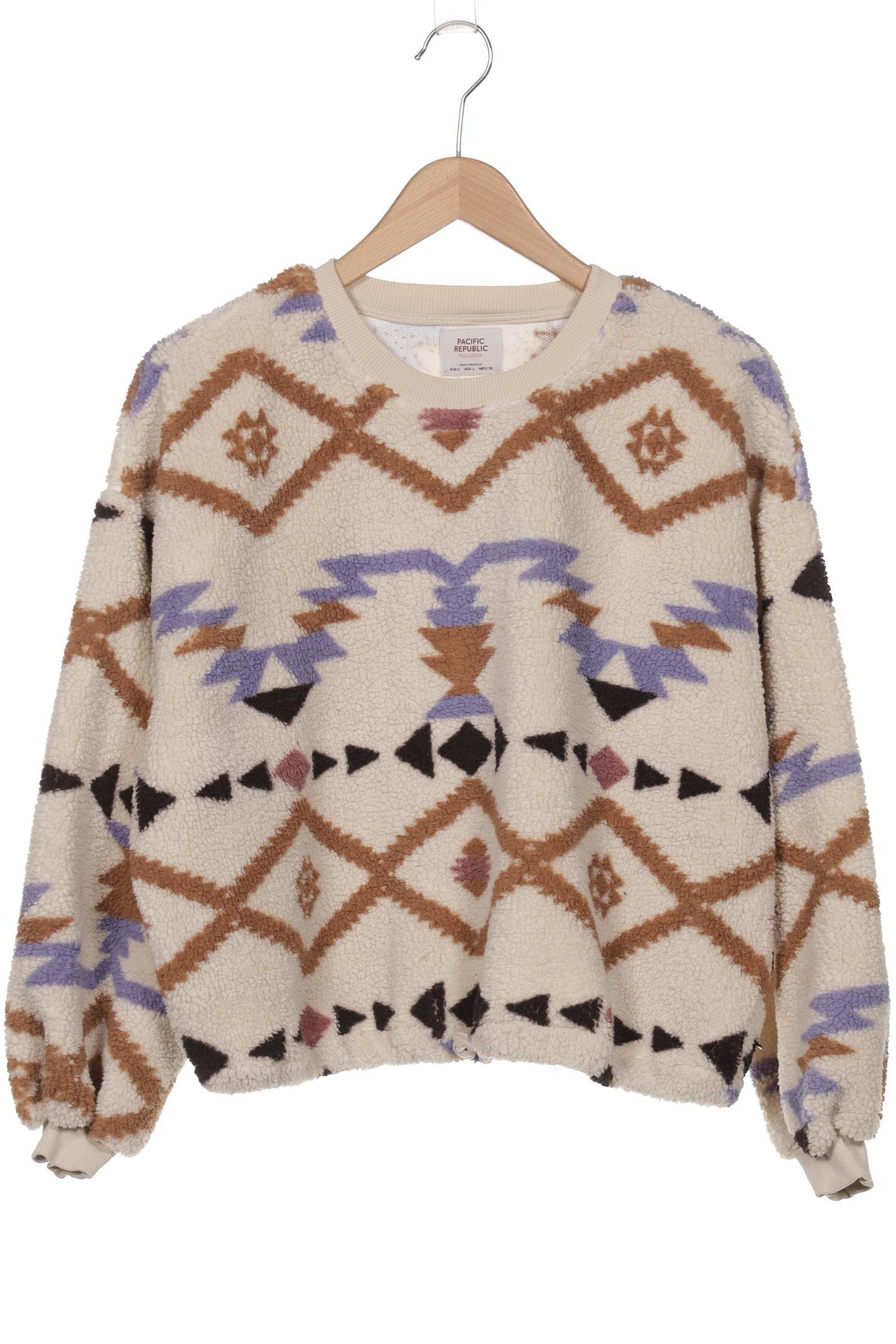 

Pull & Bear Damen Sweatshirt, cremeweiß, Gr. 42