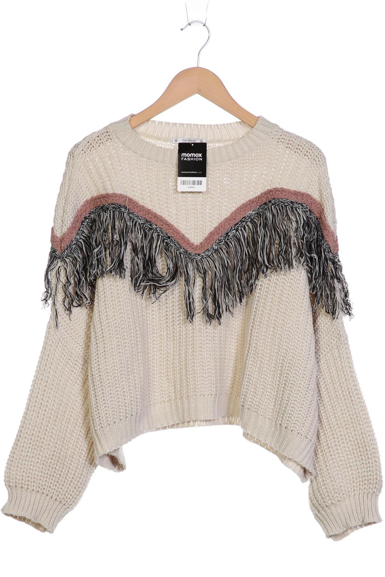

Pull & Bear Damen Pullover, cremeweiß