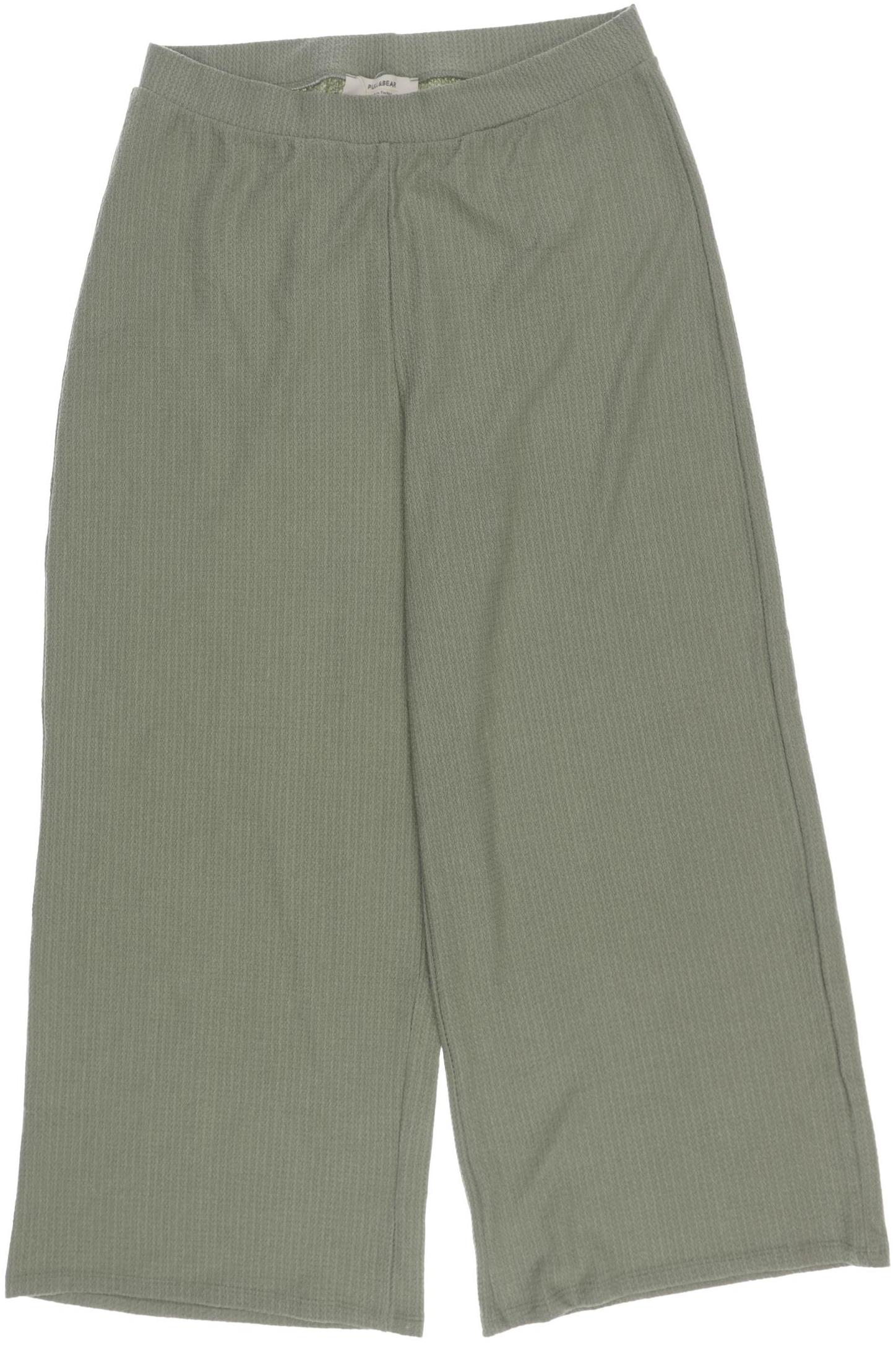 

Pull & Bear Damen Stoffhose, hellgrün