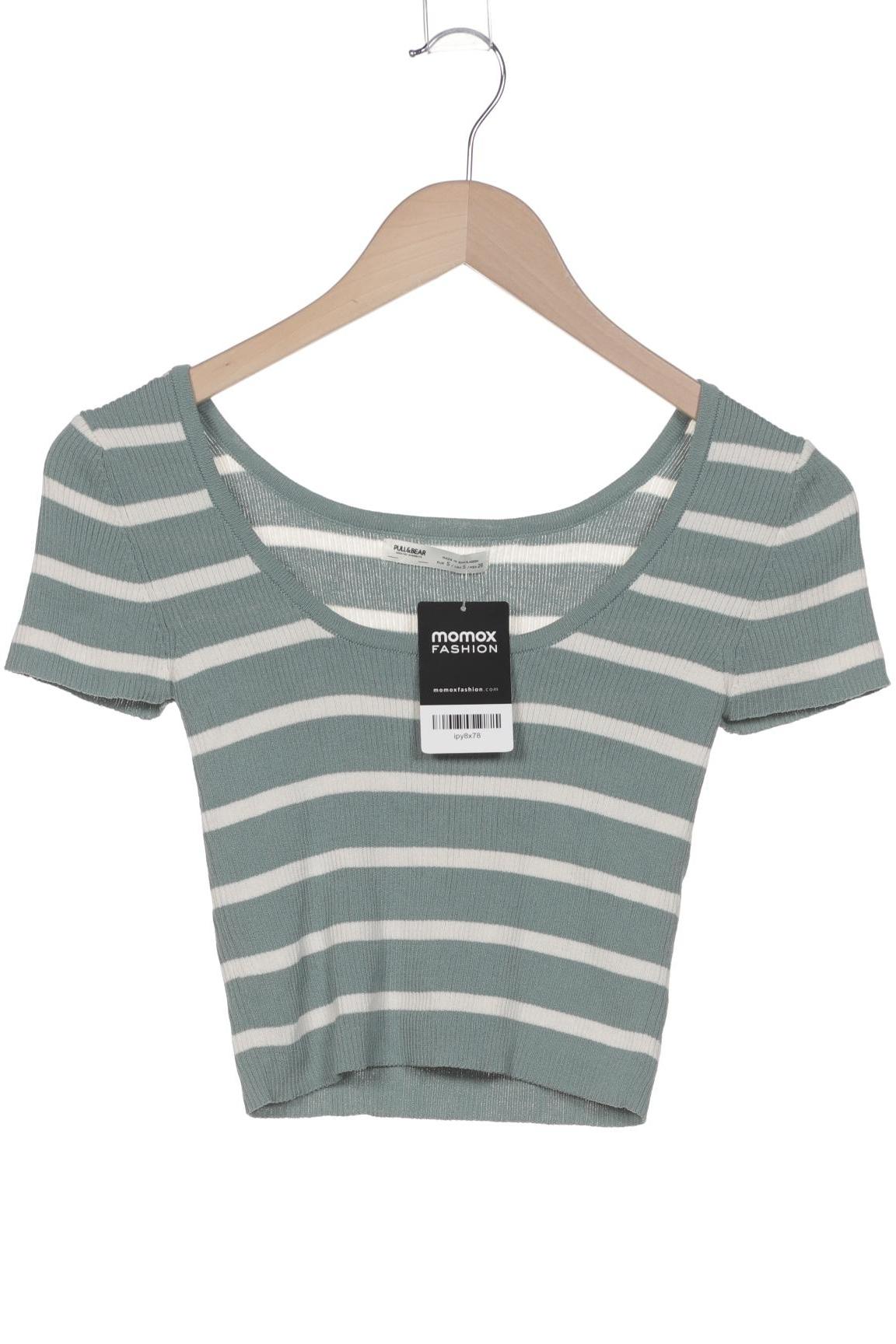 

Pull & Bear Damen T-Shirt, grün, Gr. 36