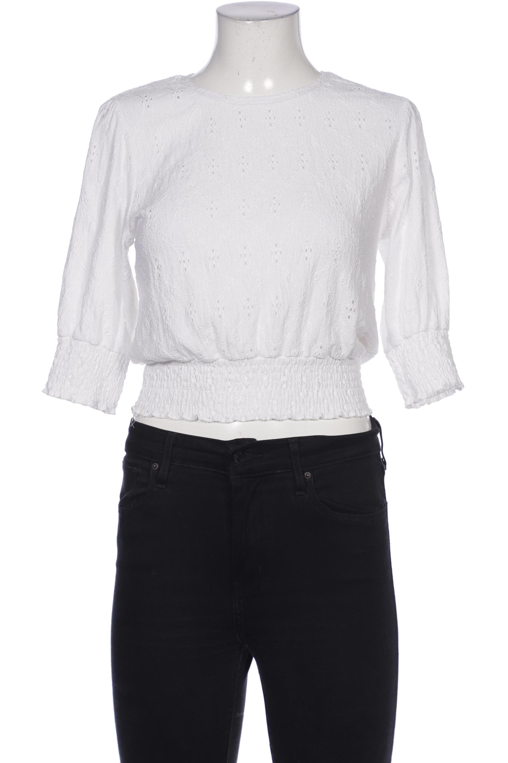

Pull & Bear Damen Bluse, weiß, Gr. 42