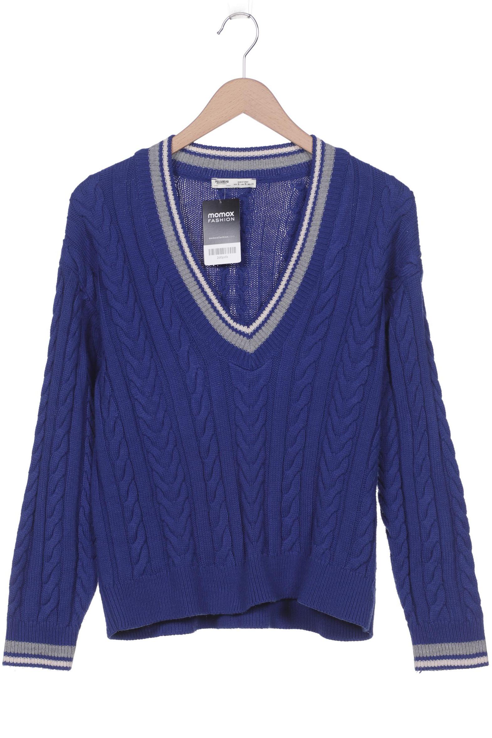 

Pull & Bear Damen Pullover, blau