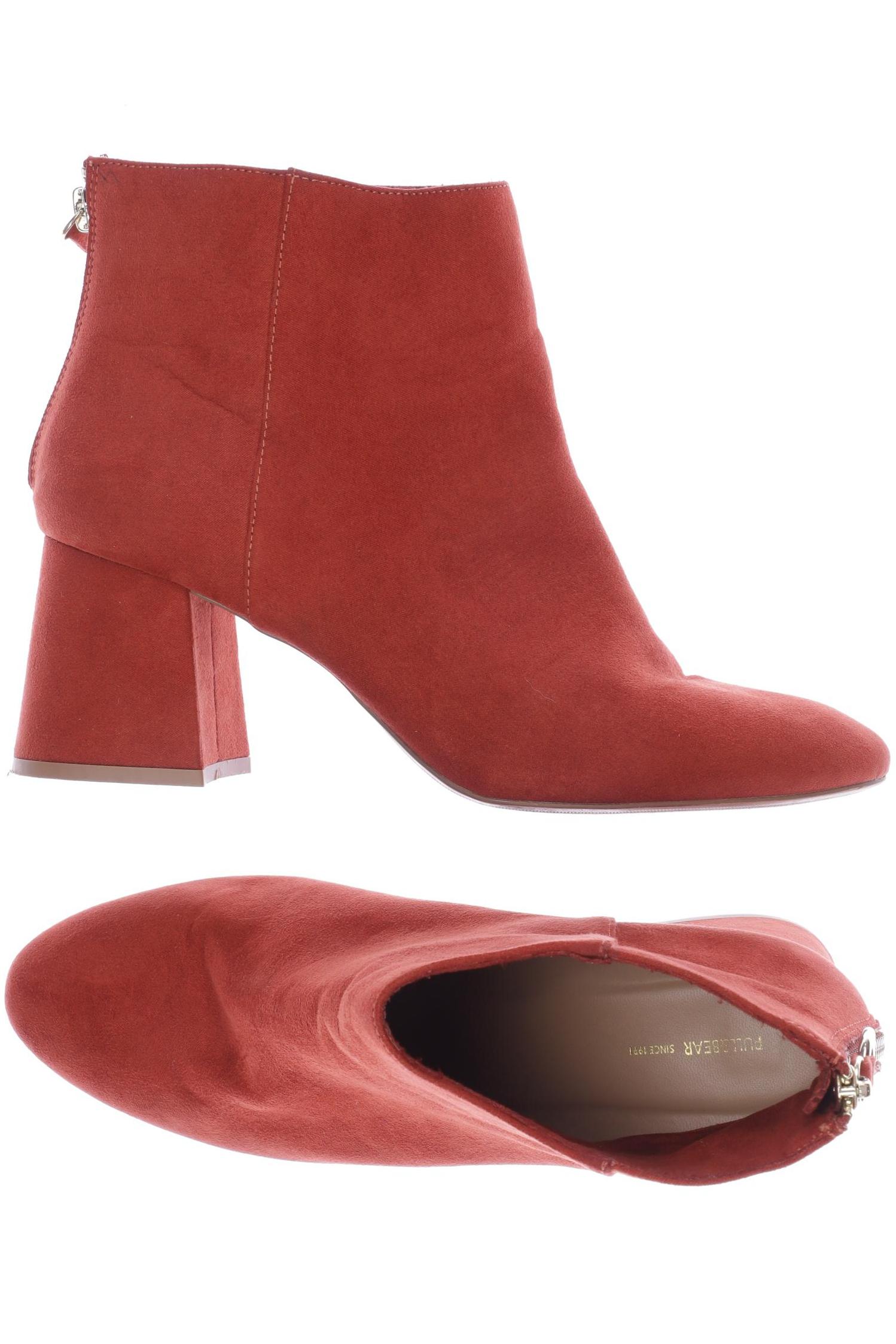 

Pull & Bear Damen Stiefelette, rot