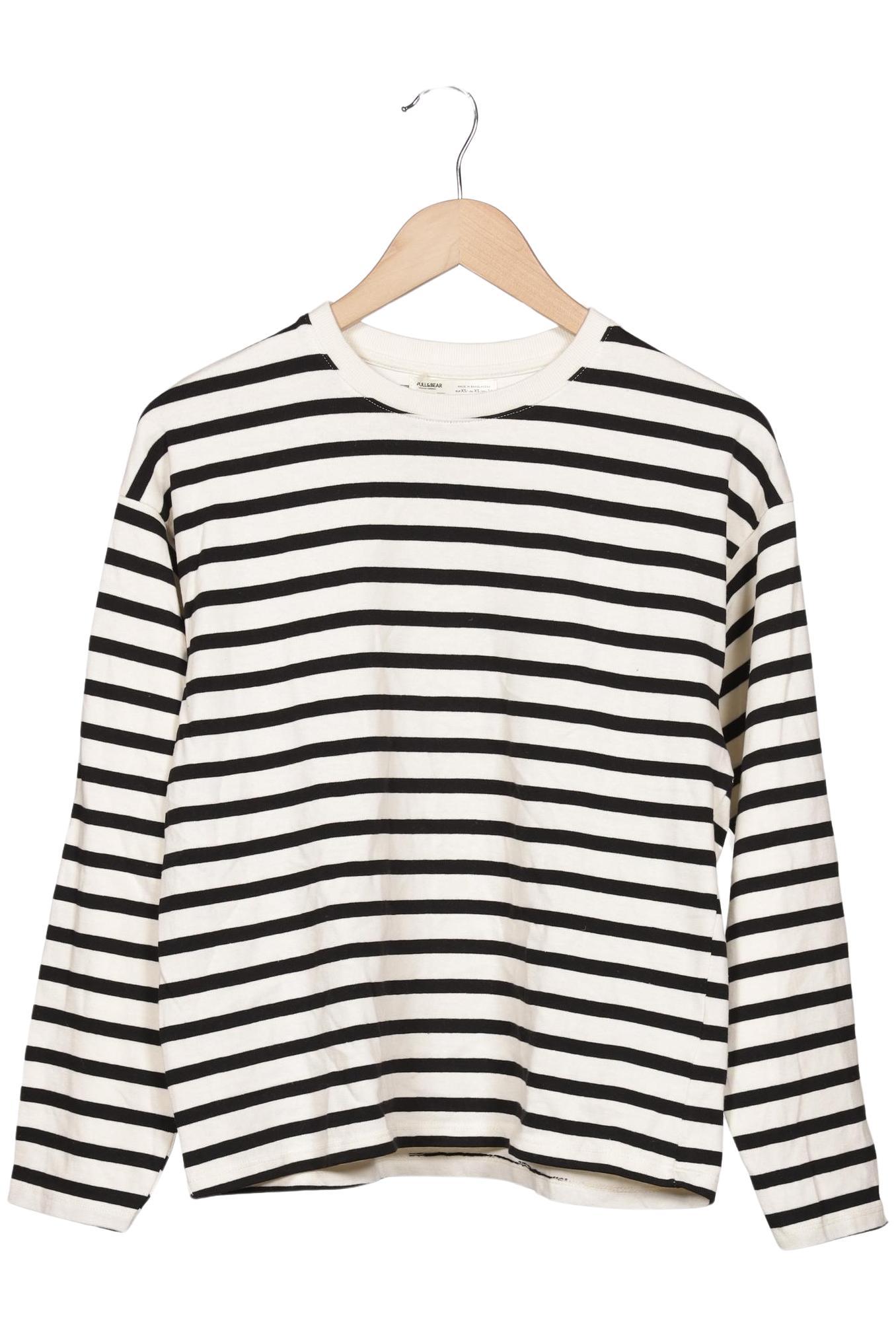 

Pull & Bear Damen Langarmshirt, mehrfarbig, Gr. 34