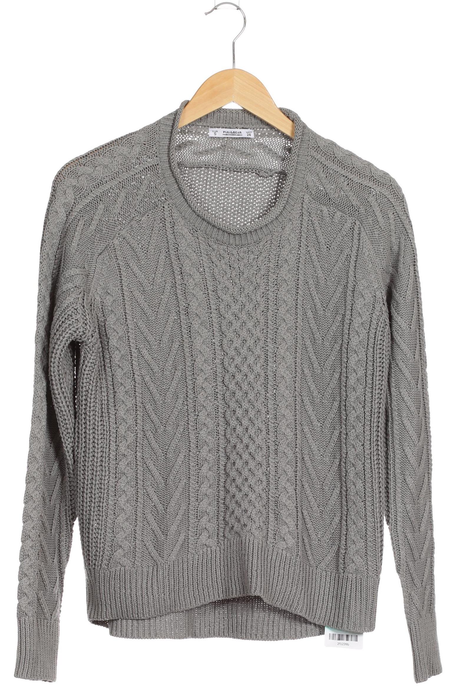

Pull & Bear Damen Pullover, grau, Gr. 36
