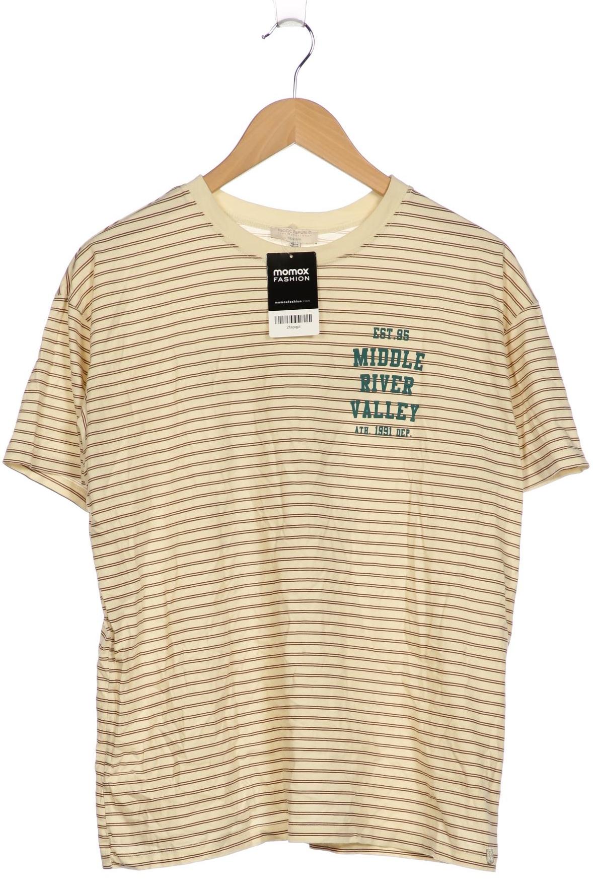 

Pull & Bear Damen T-Shirt, cremeweiß, Gr. 38
