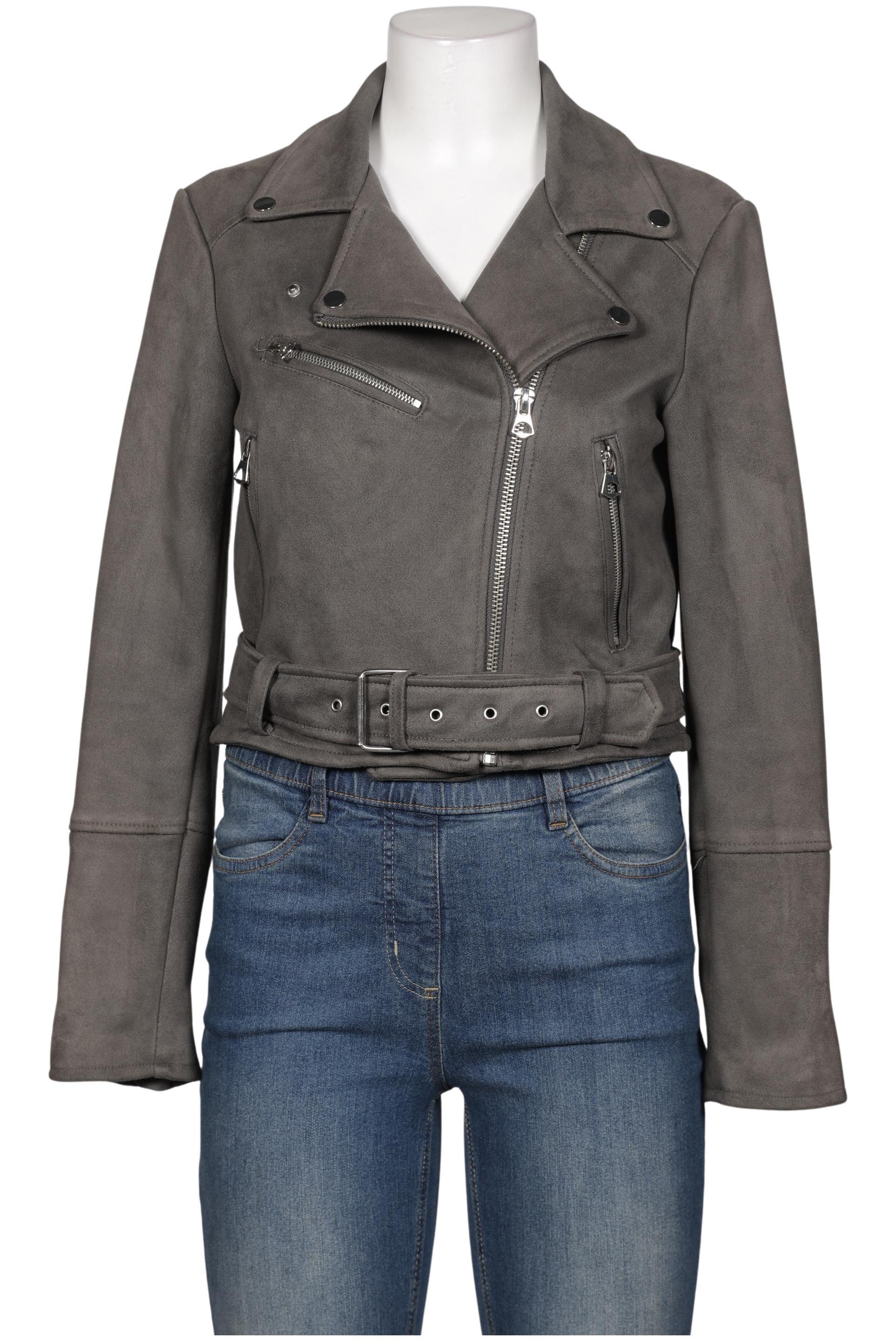 

Pull & Bear Damen Jacke, grau, Gr. 38