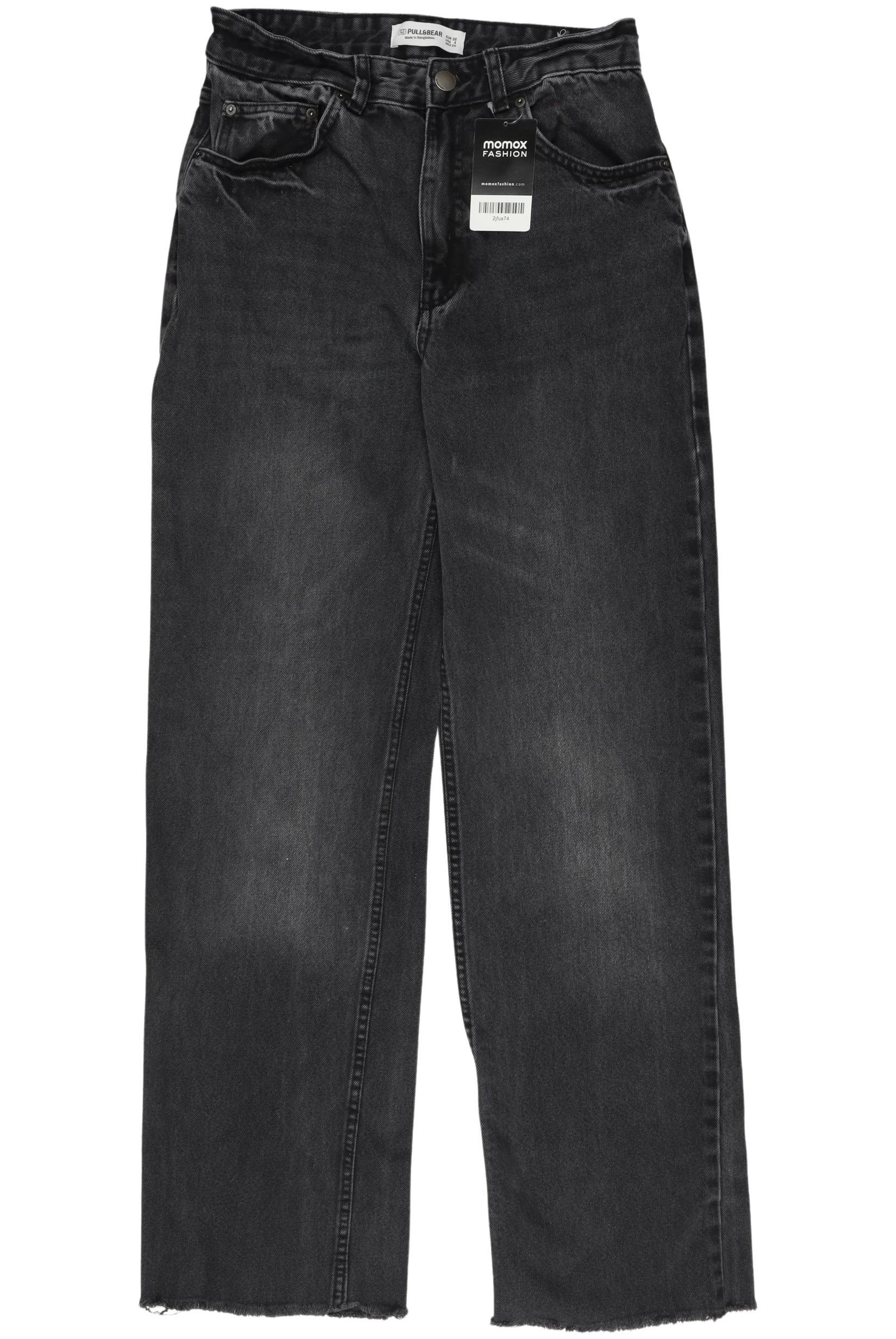 

Pull & Bear Damen Jeans, grau, Gr. 36