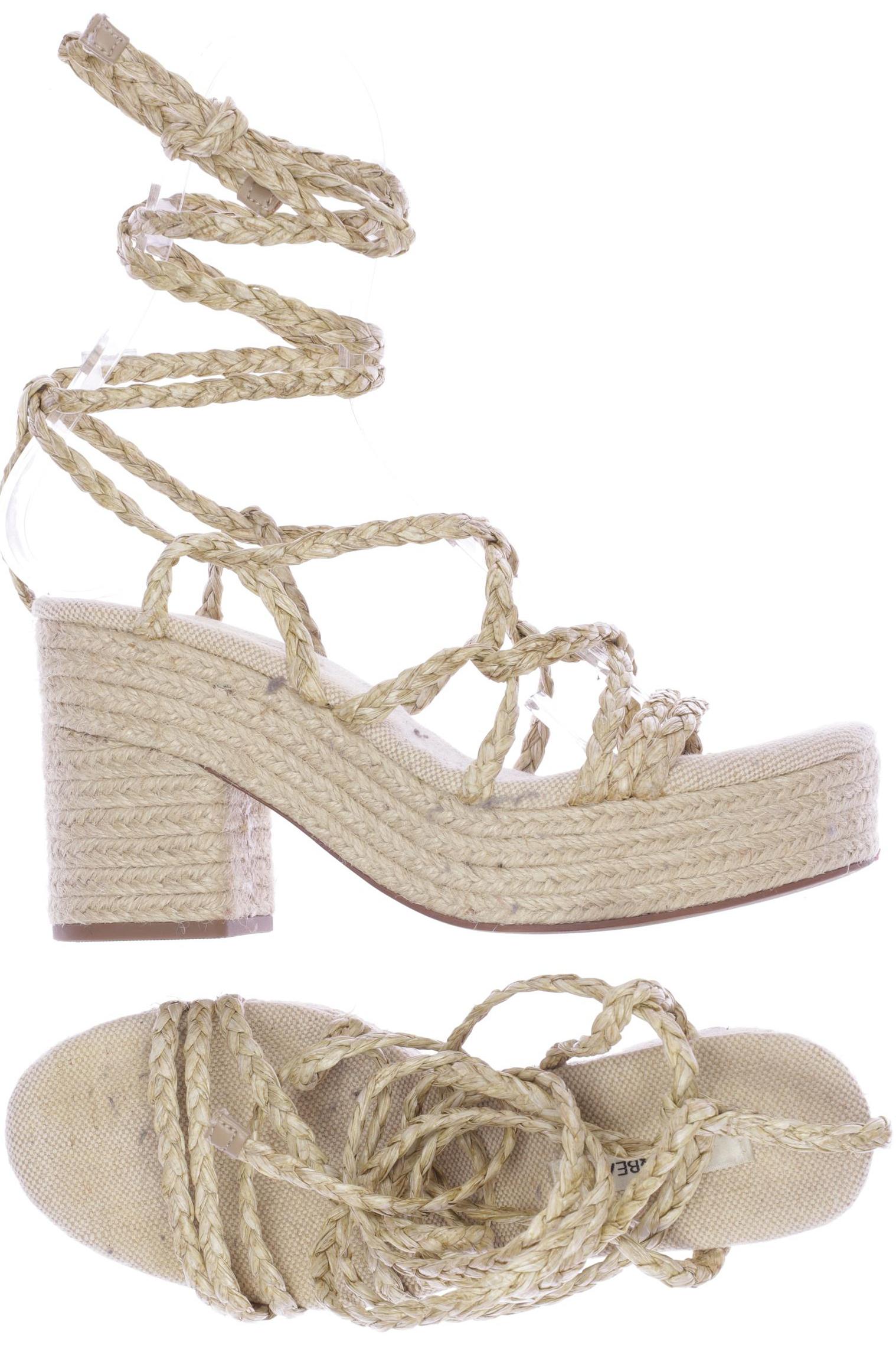 

Pull & Bear Damen Sandale, beige, Gr. 37
