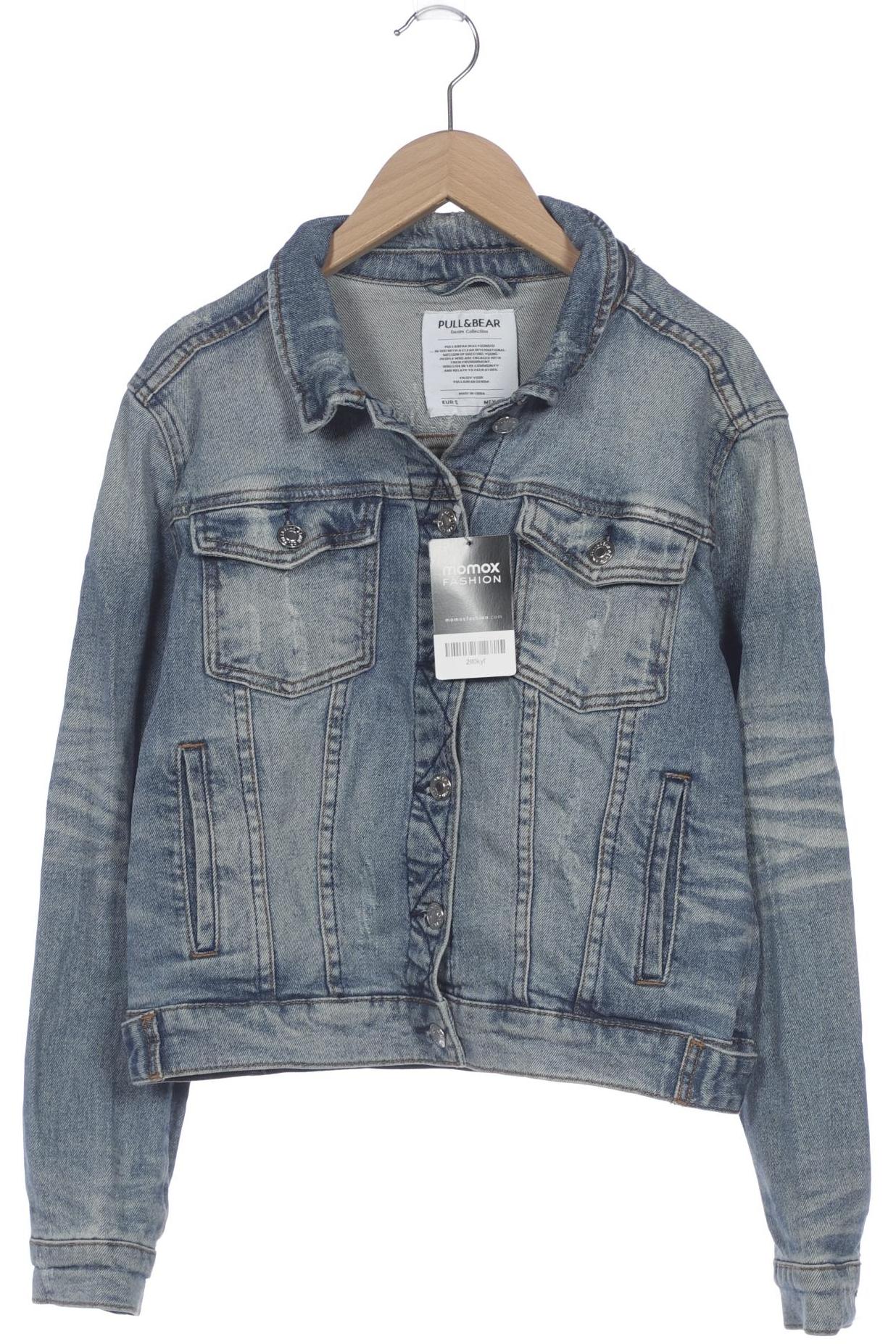 

Pull & Bear Damen Jacke, blau, Gr. 36