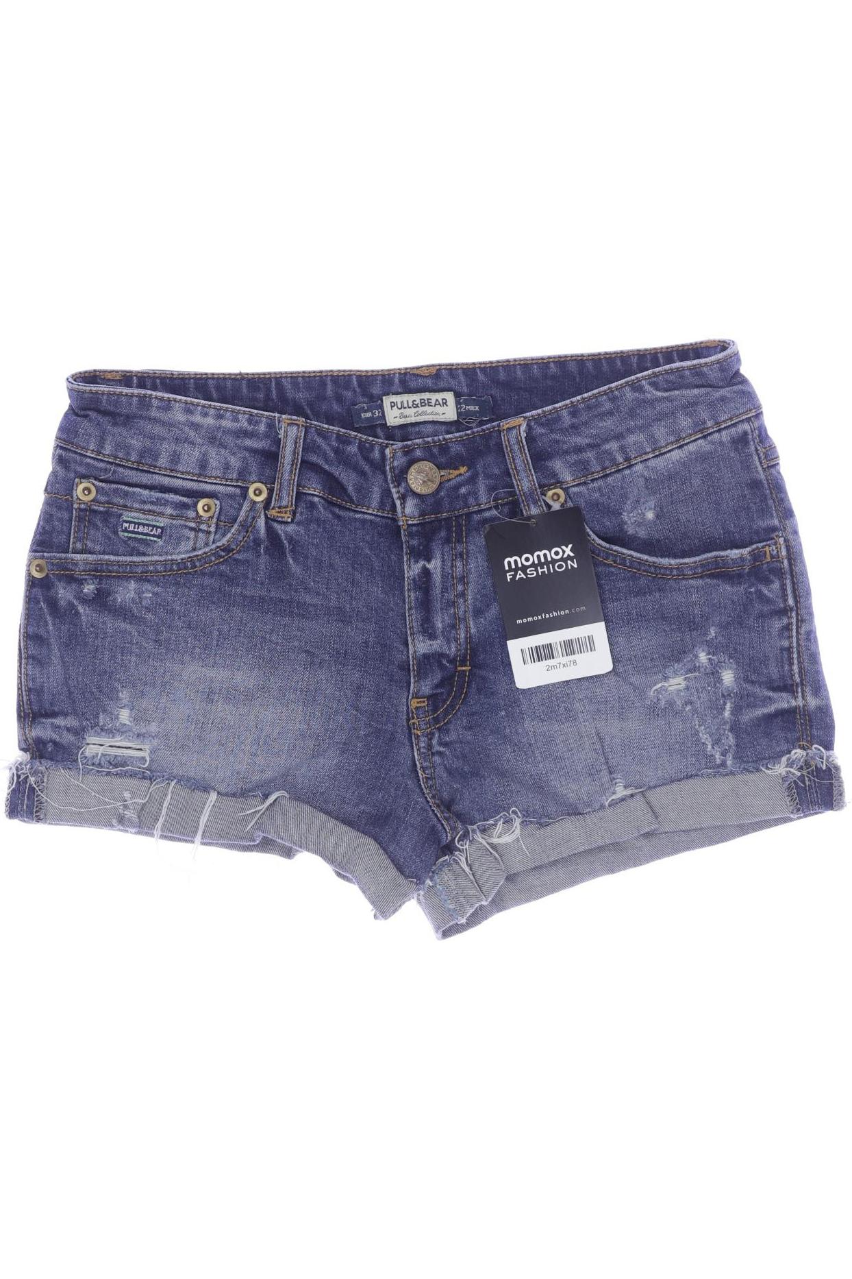 

Pull & Bear Damen Shorts, blau, Gr. 32