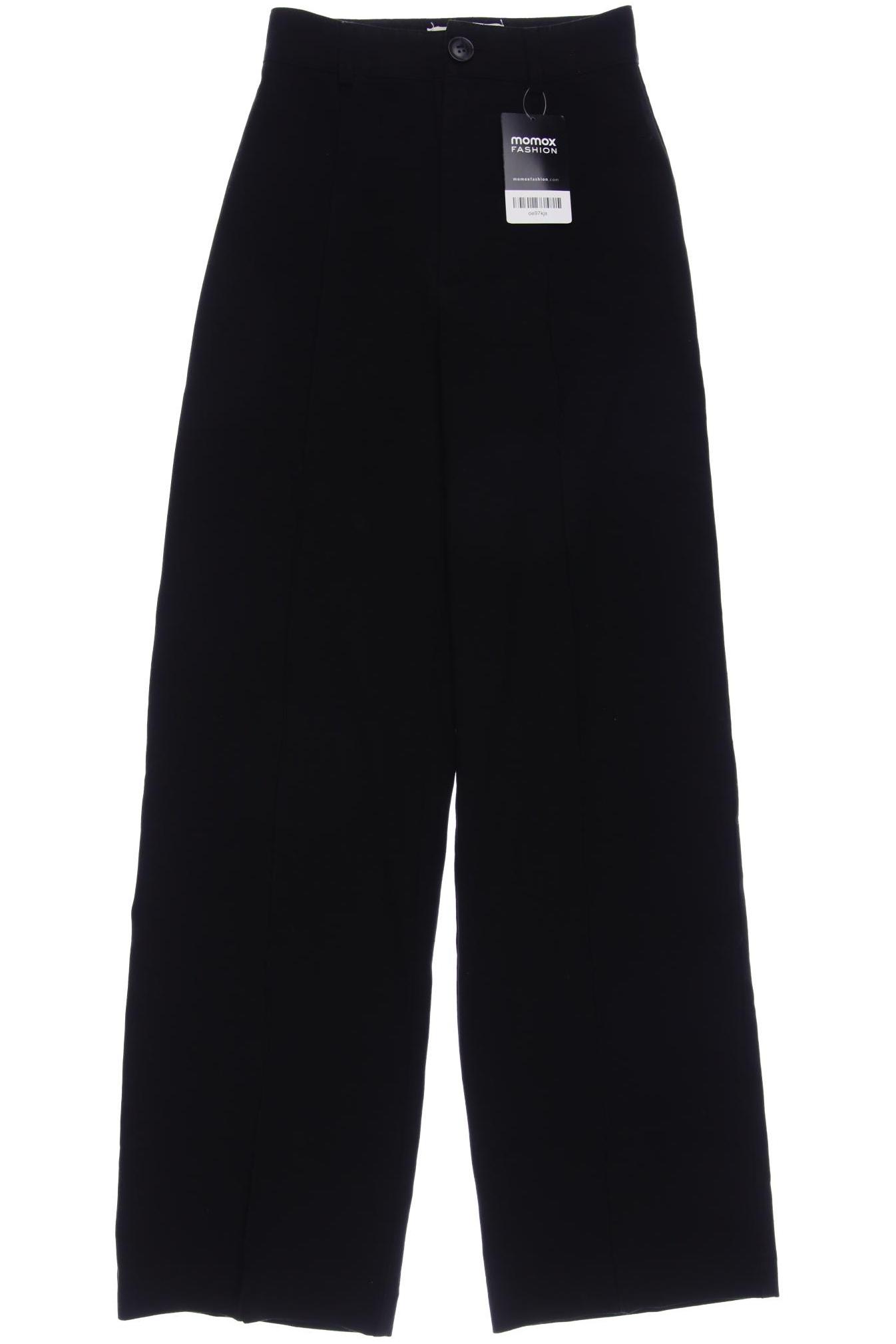 

Pull & Bear Damen Stoffhose, schwarz