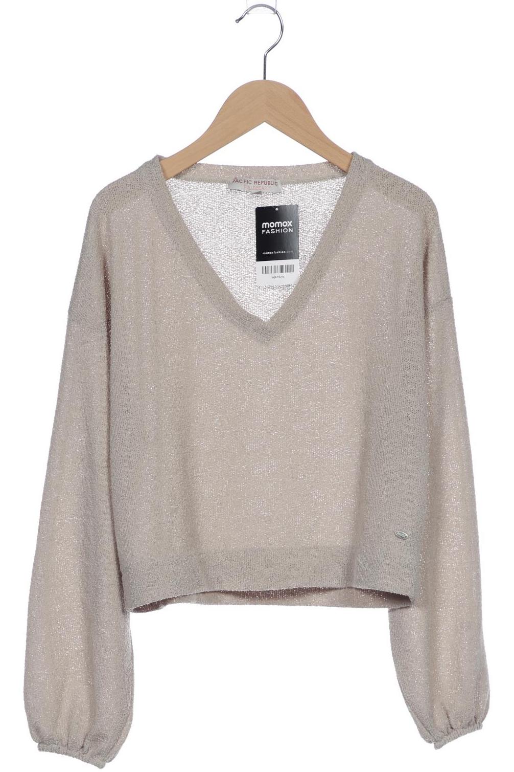 

Pull & Bear Damen Pullover, cremeweiß, Gr. 34