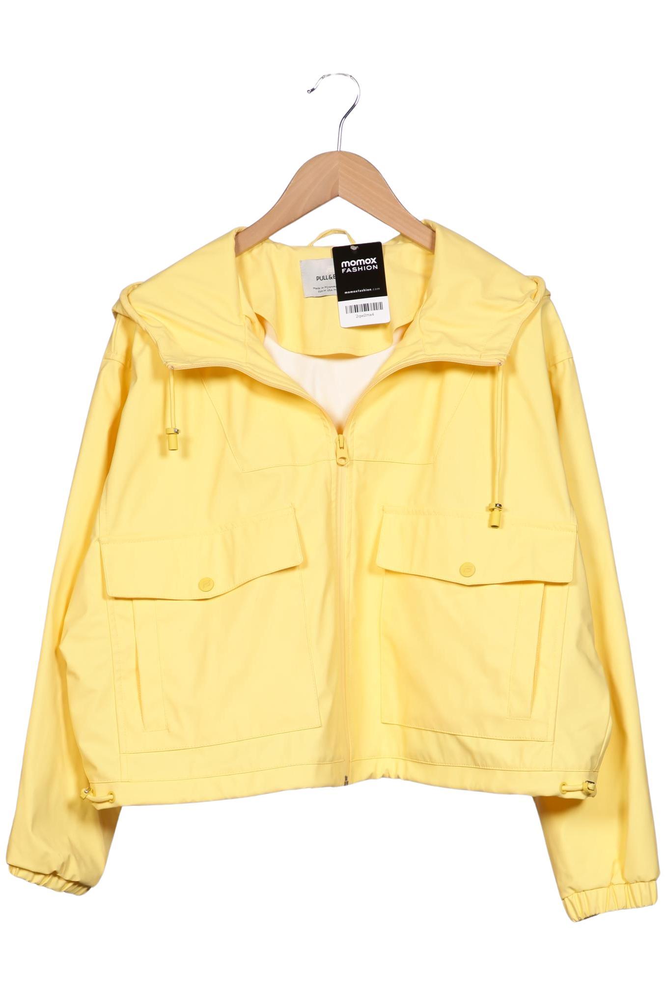 

Pull & Bear Damen Jacke, gelb, Gr. 38