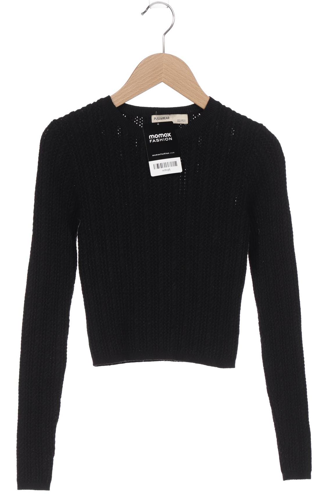 

Pull & Bear Damen Pullover, schwarz, Gr. 36