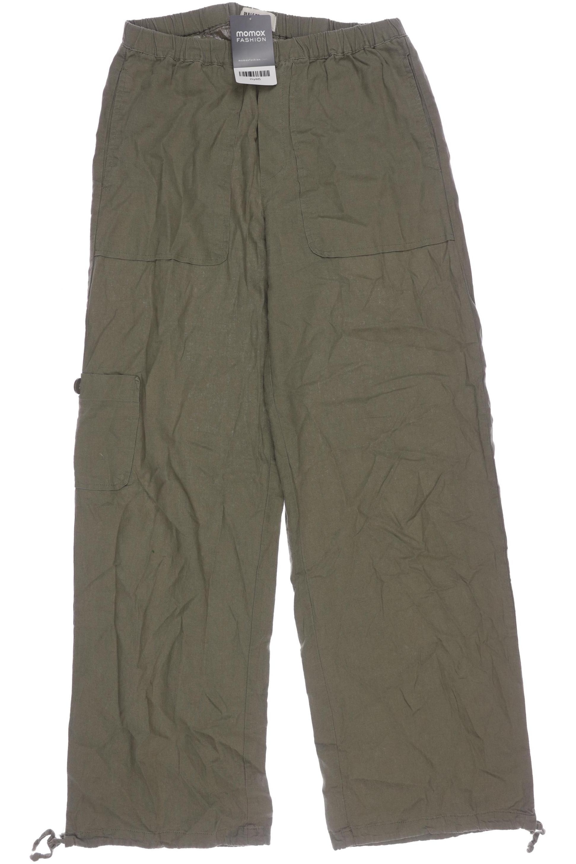 

Pull & Bear Damen Stoffhose, grün, Gr. 0