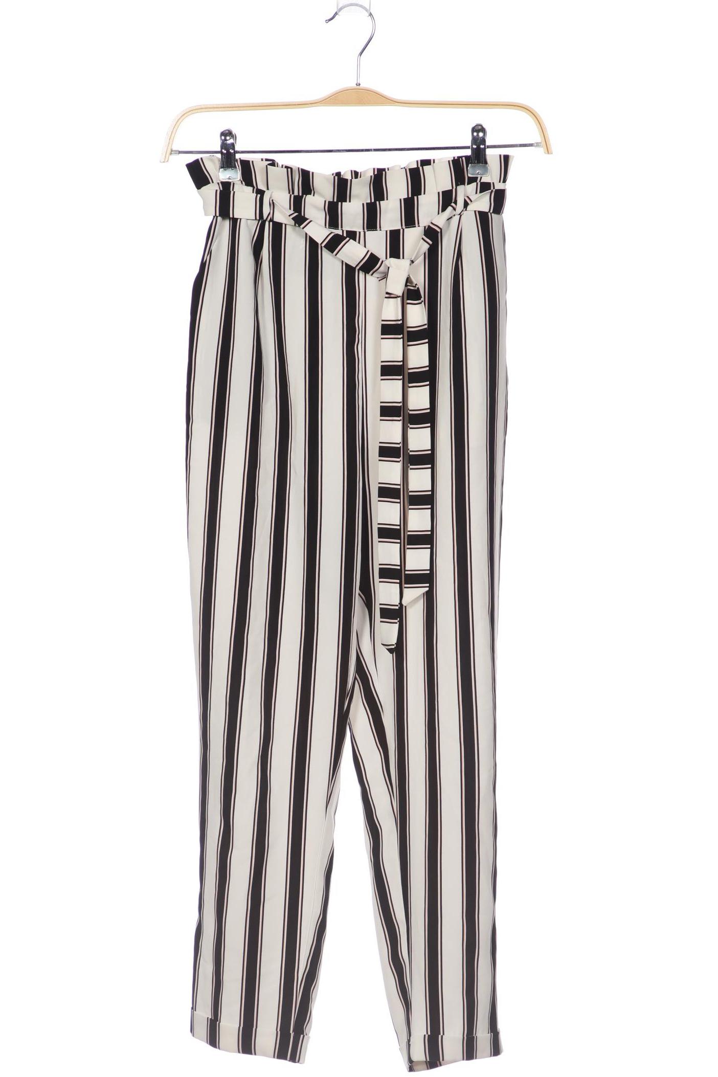 

Pull & Bear Damen Stoffhose, weiß, Gr. 0