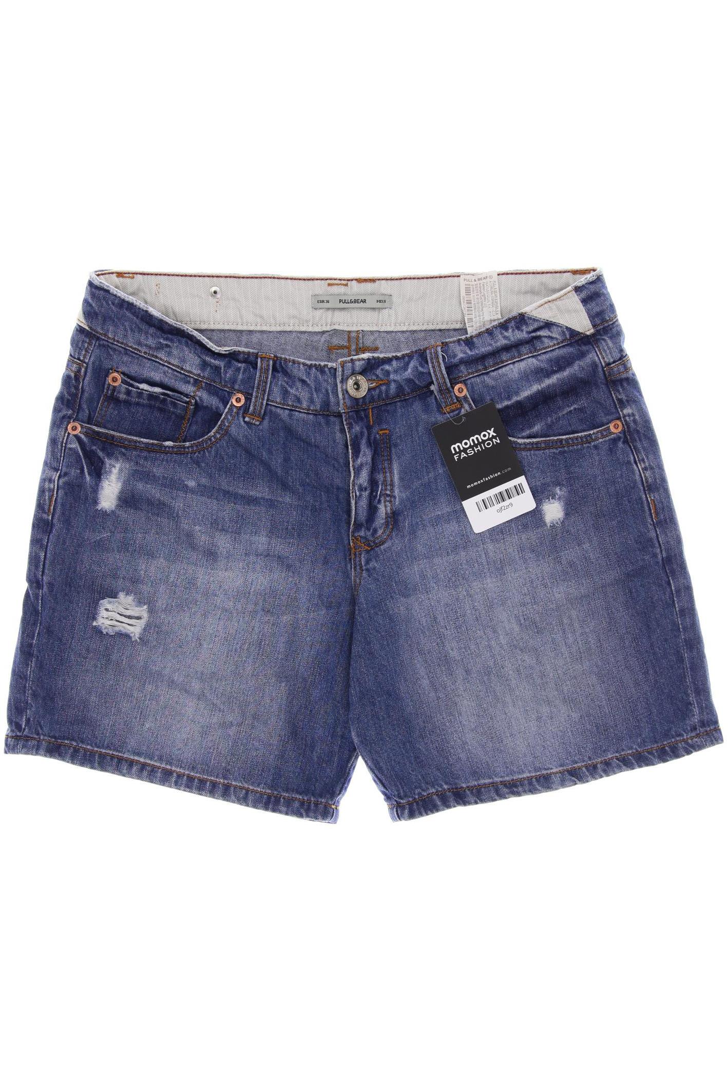 

Pull & Bear Damen Shorts, blau, Gr. 36