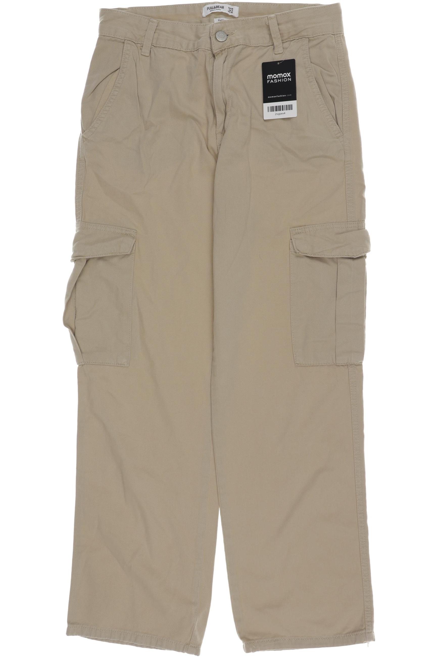 

Pull & Bear Damen Stoffhose, beige