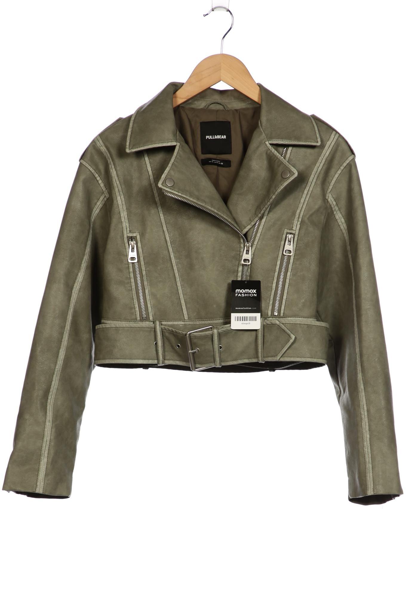 

Pull & Bear Damen Jacke, hellgrün, Gr. 36