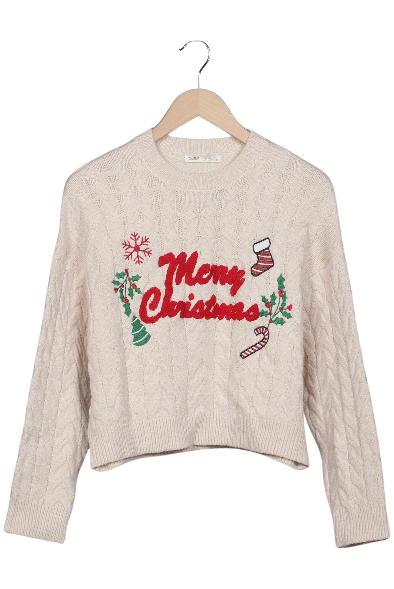 

Pull & Bear Damen Pullover, beige, Gr. 38