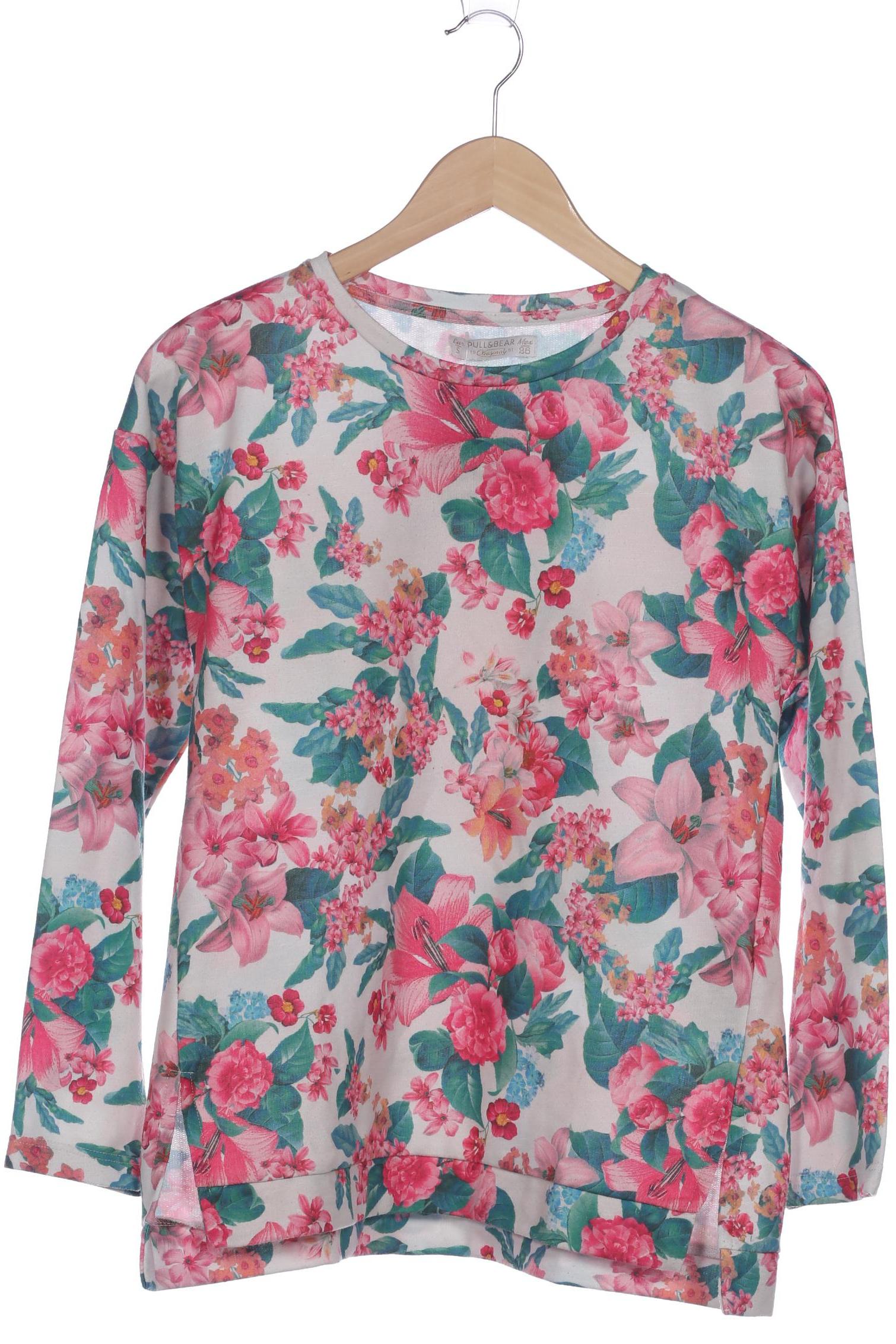 

Pull & Bear Damen Sweatshirt, mehrfarbig, Gr. 36