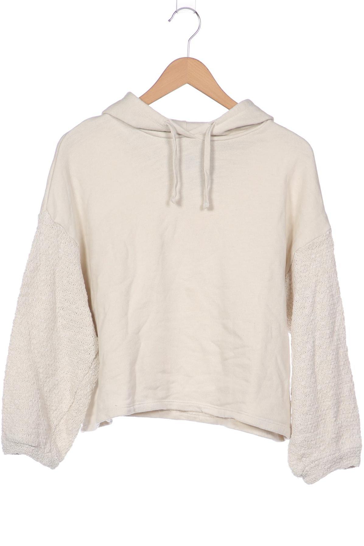

Pull & Bear Damen Kapuzenpullover, cremeweiß, Gr. 42