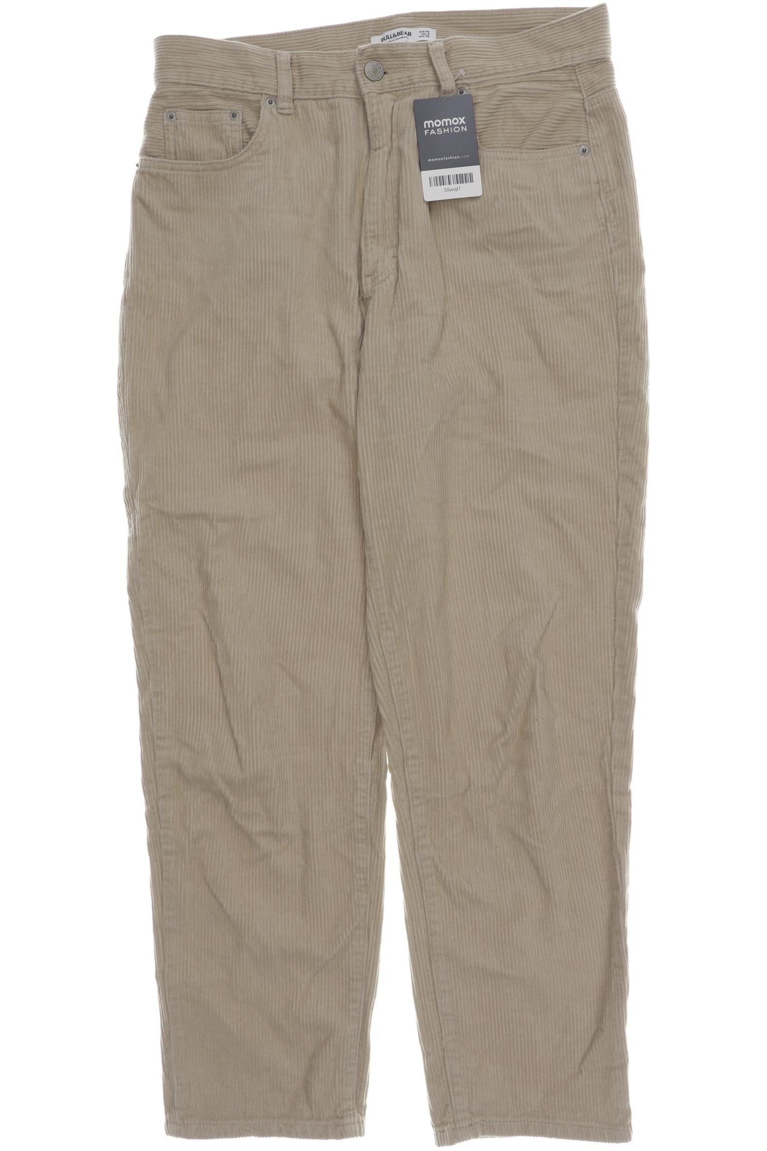 

Pull & Bear Damen Stoffhose, beige