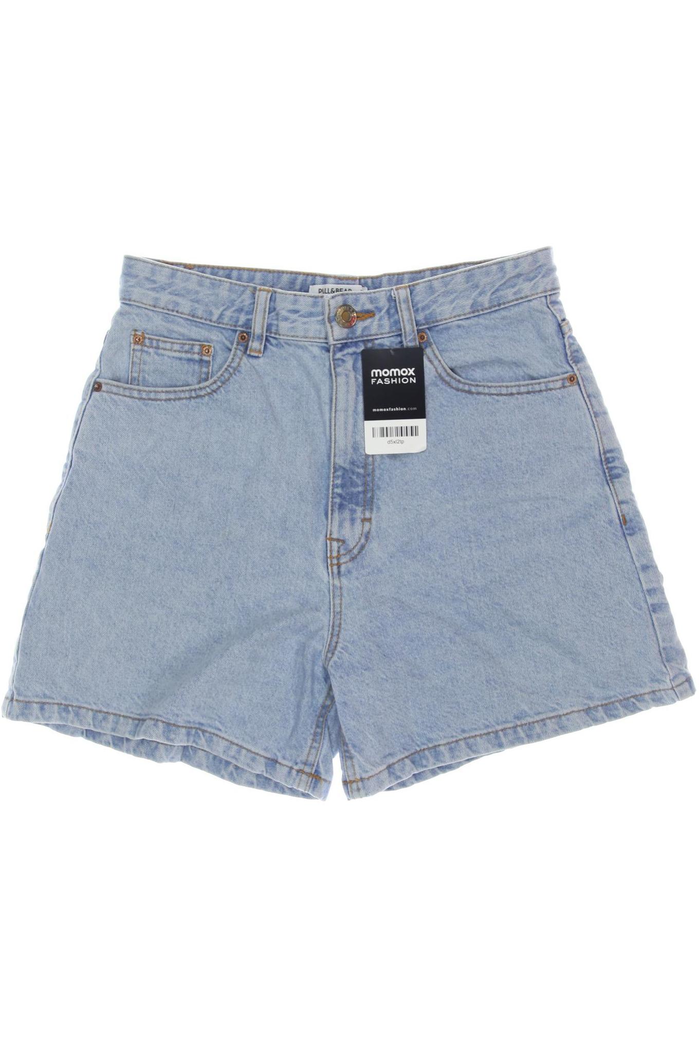 

Pull & Bear Damen Shorts, hellblau, Gr. 38