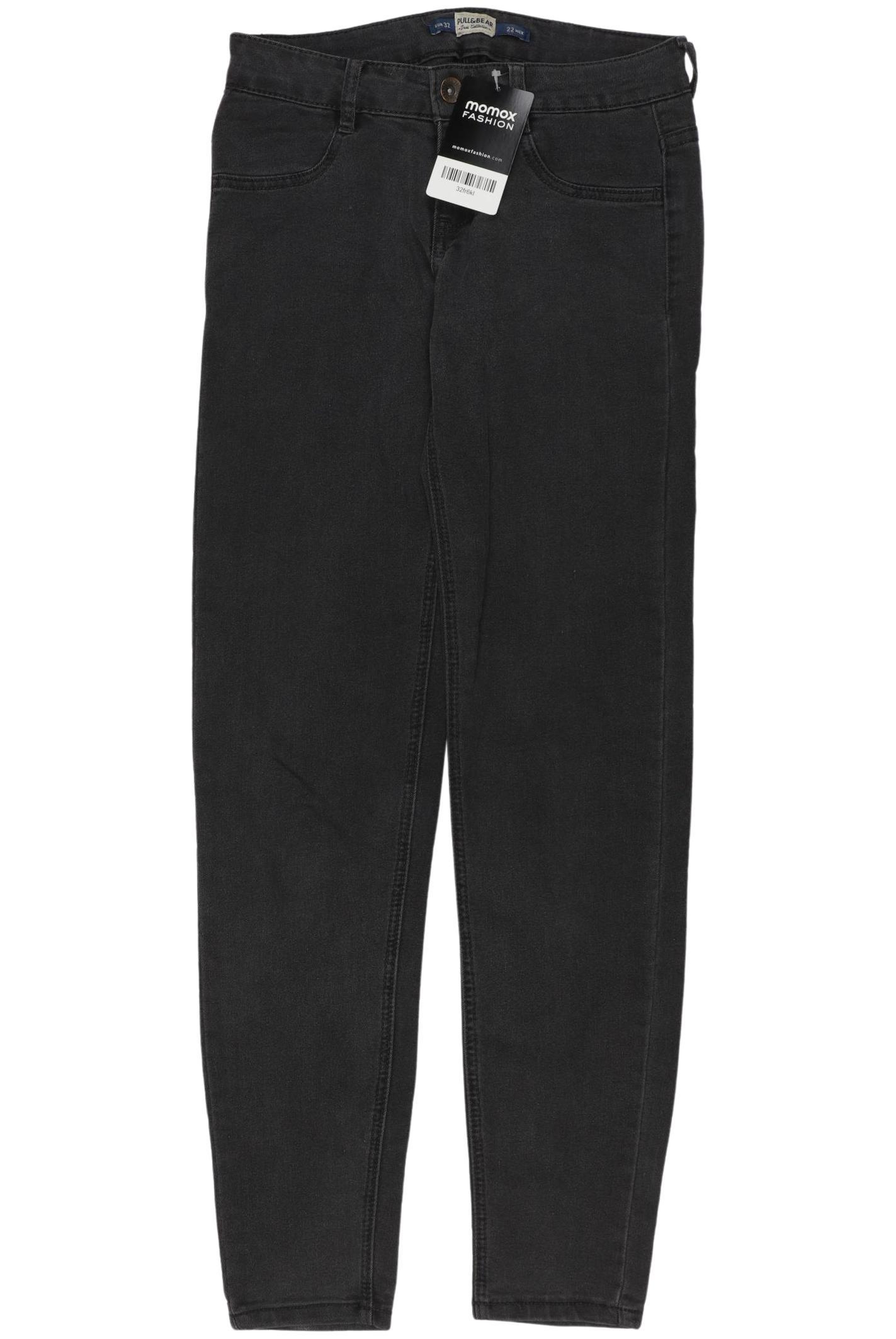 

Pull & Bear Damen Jeans, grau, Gr. 32