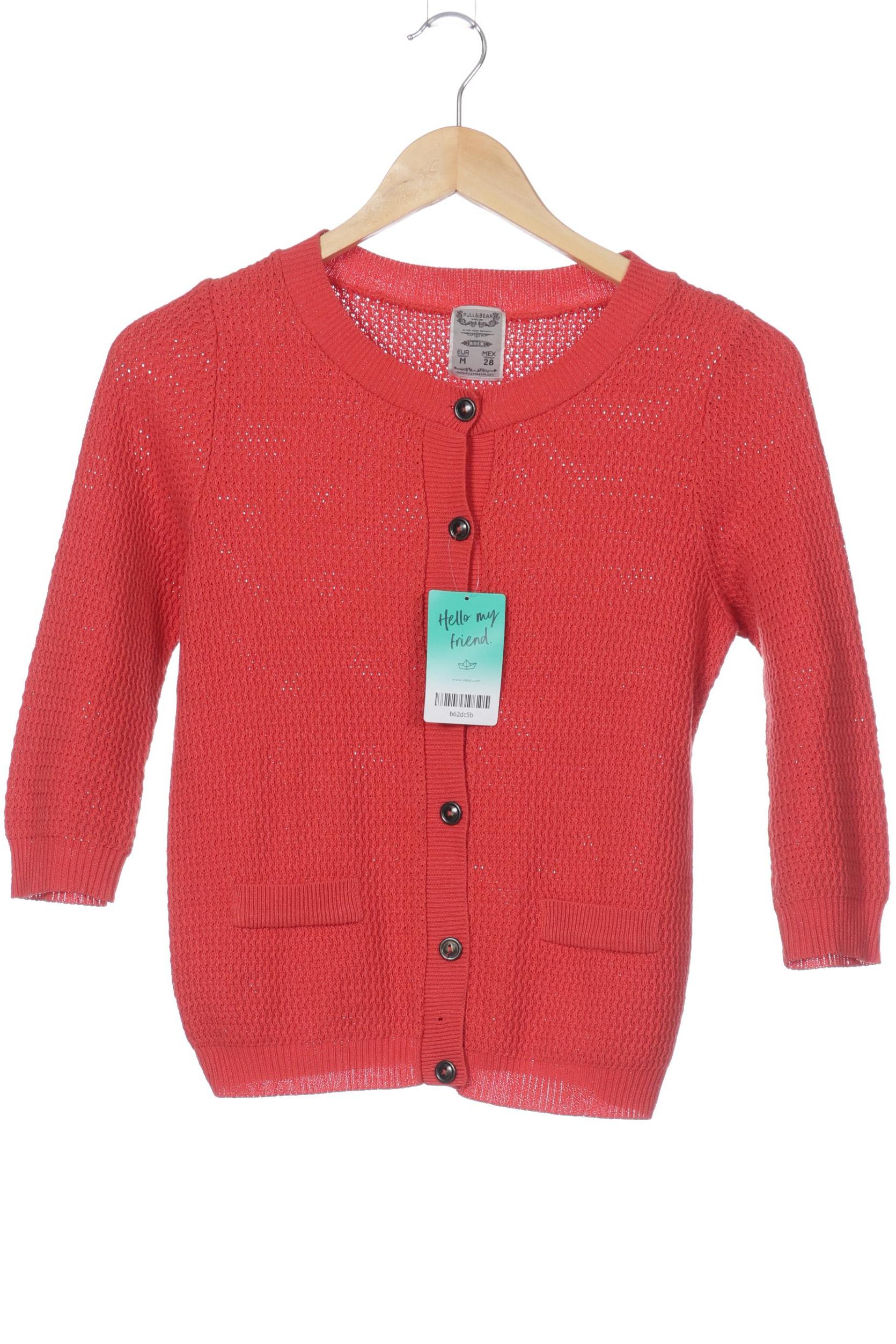 

Pull & Bear Damen Strickjacke, rot, Gr. 38