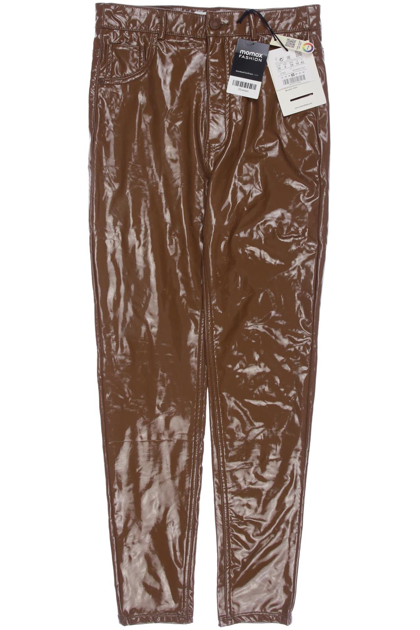 

Pull & Bear Damen Stoffhose, braun, Gr. 38