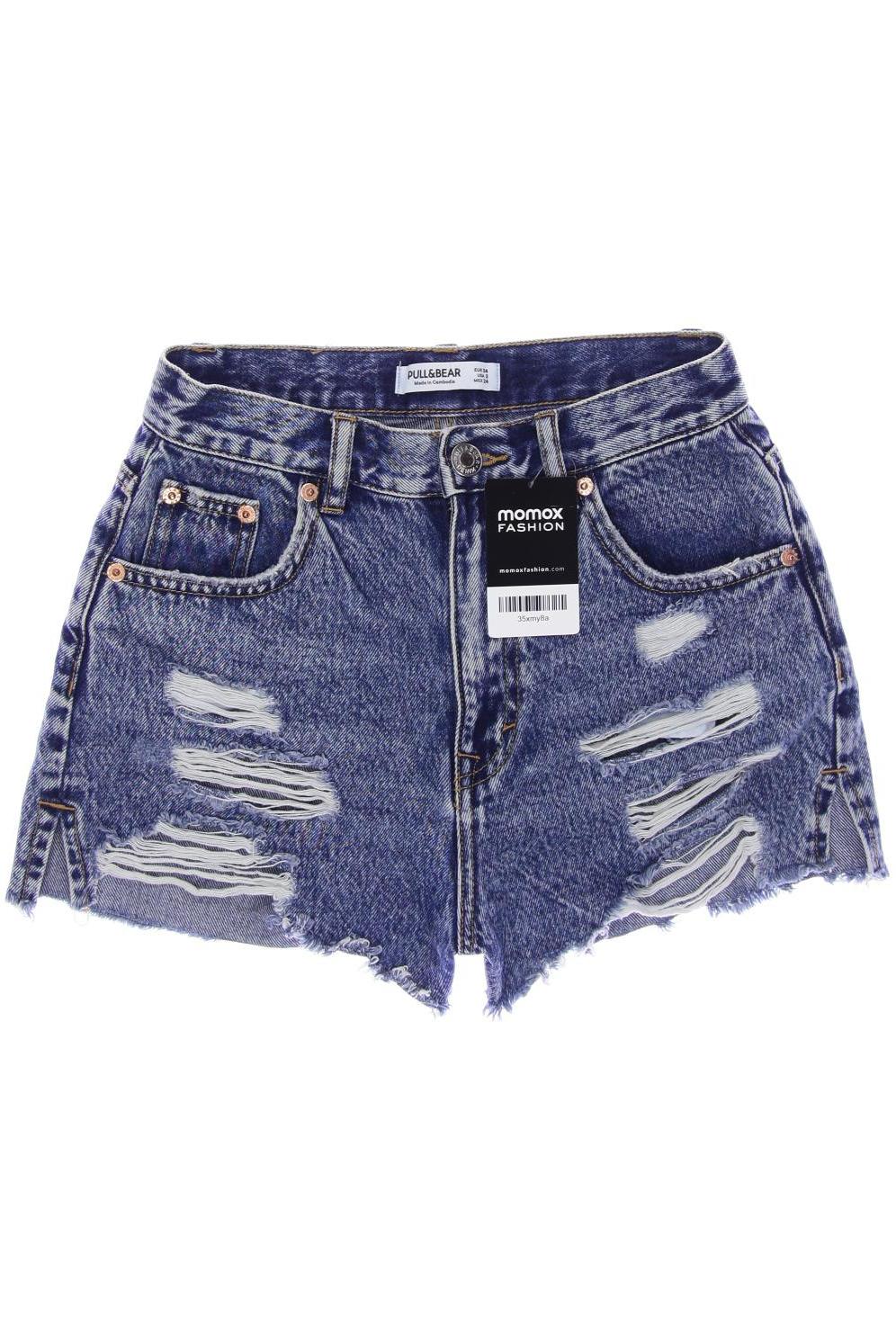 

Pull & Bear Damen Shorts, blau