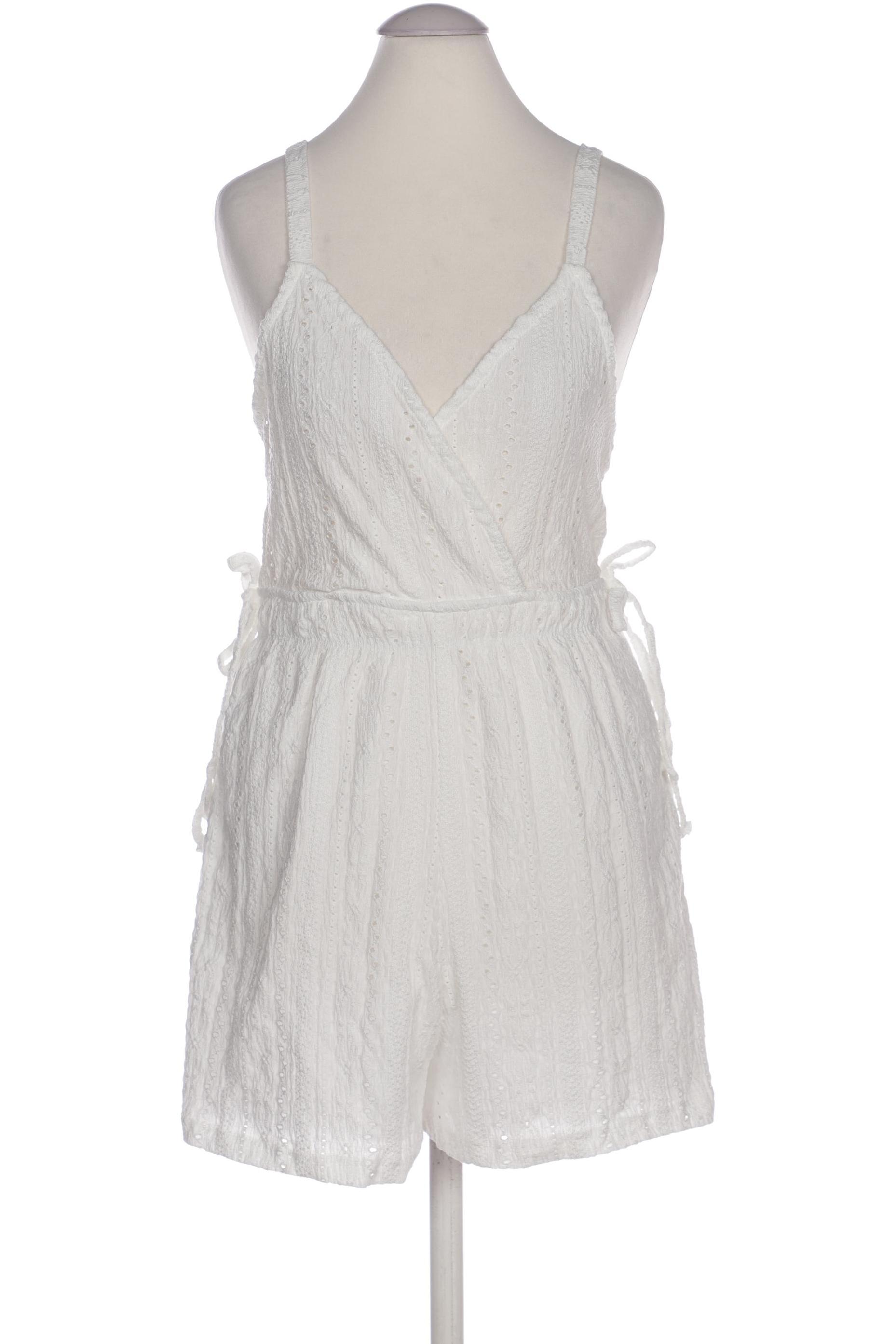 

Pull & Bear Damen Jumpsuit/Overall, weiß, Gr. 38