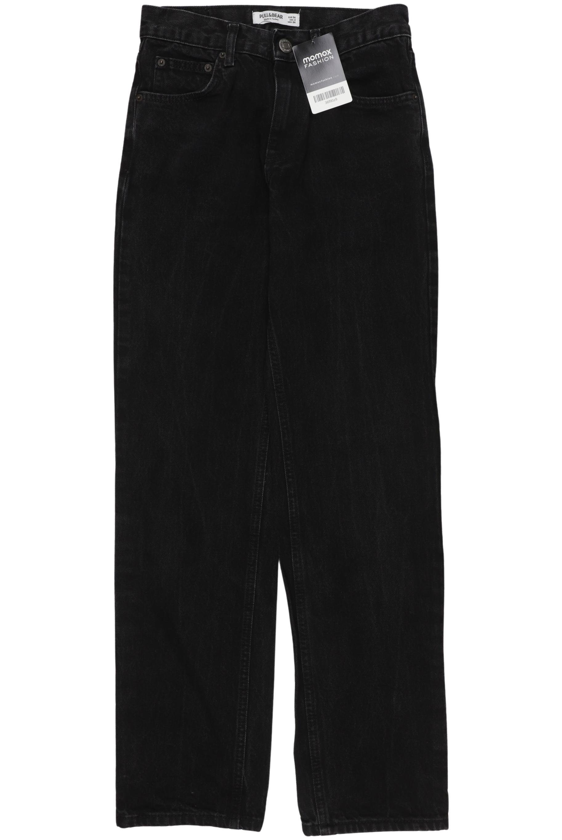 

Pull & Bear Damen Jeans, schwarz, Gr. 34