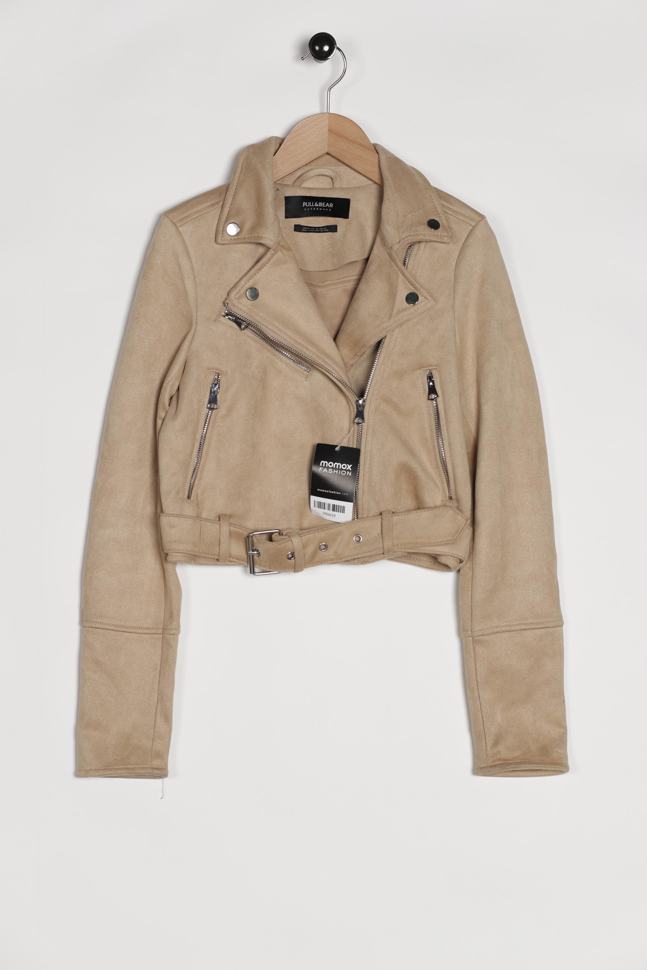 

Pull & Bear Damen Jacke, beige, Gr. 34