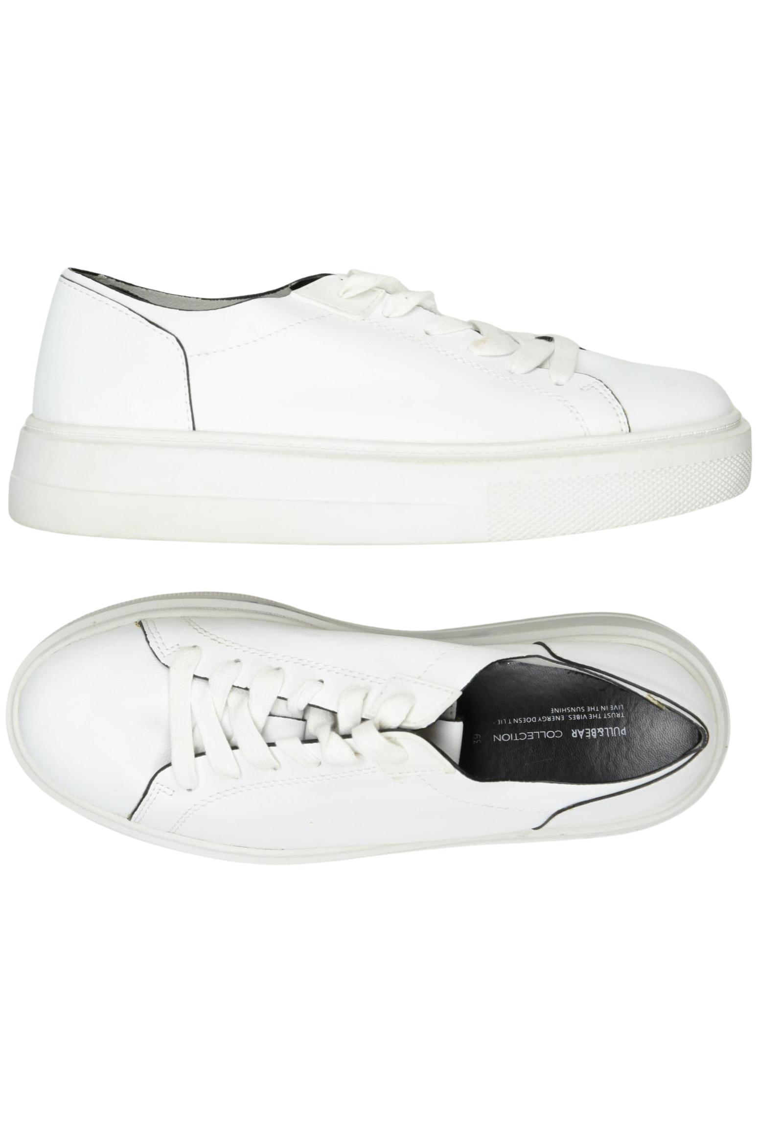 

Pull & Bear Damen Sneakers, weiß, Gr. 39