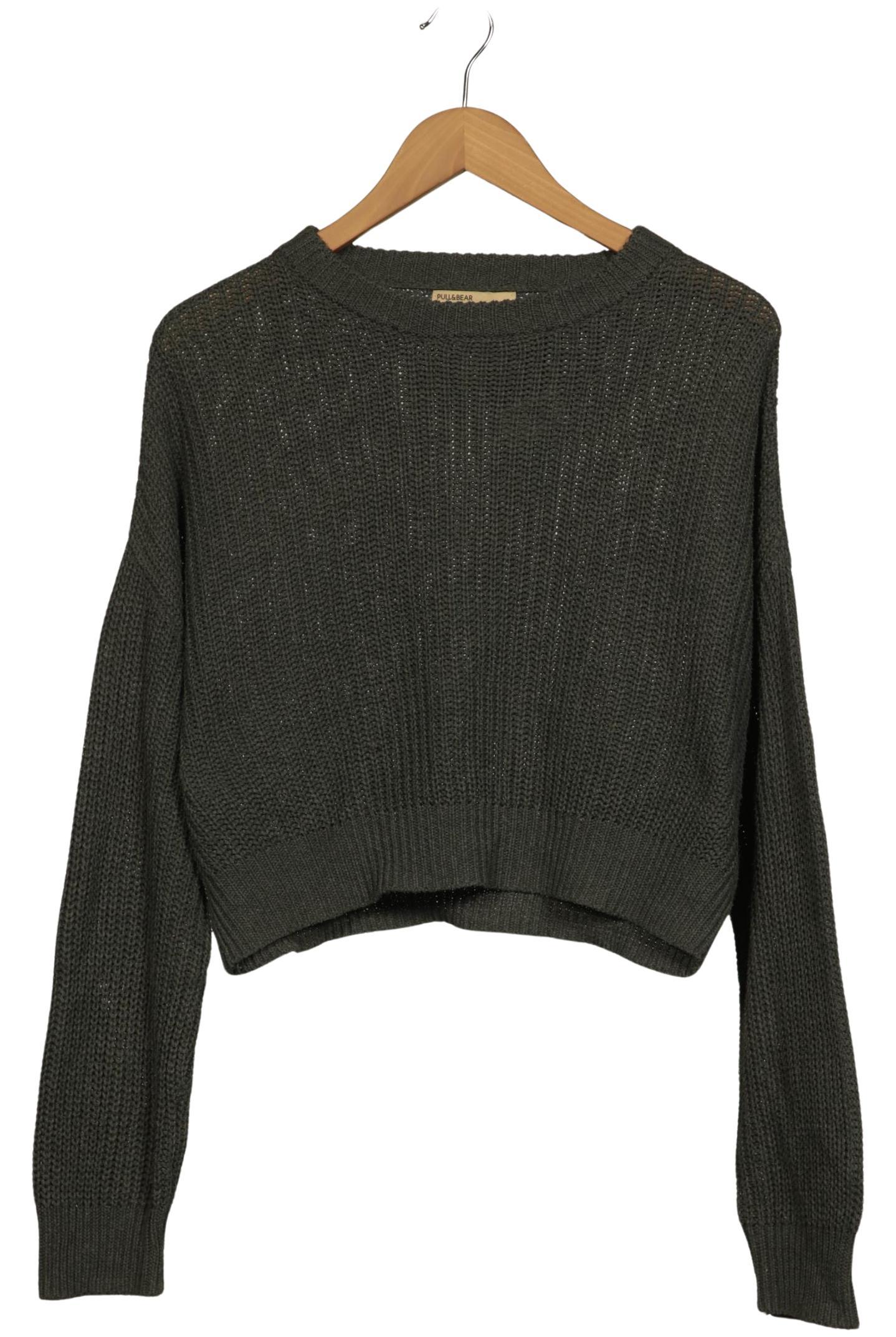 

Pull & Bear Damen Pullover, grün, Gr. 38