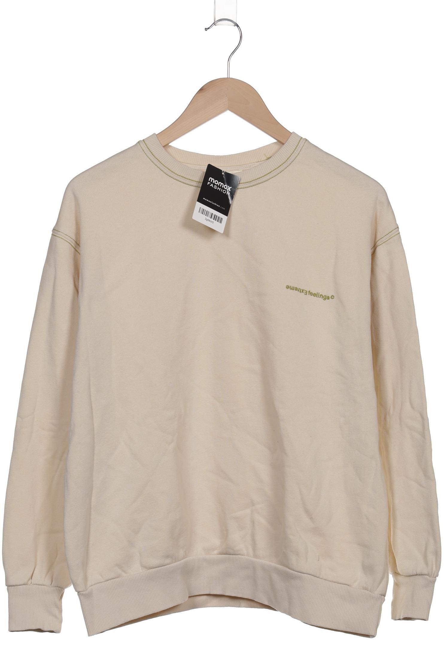 

Pull & Bear Damen Sweatshirt, cremeweiß, Gr. 36