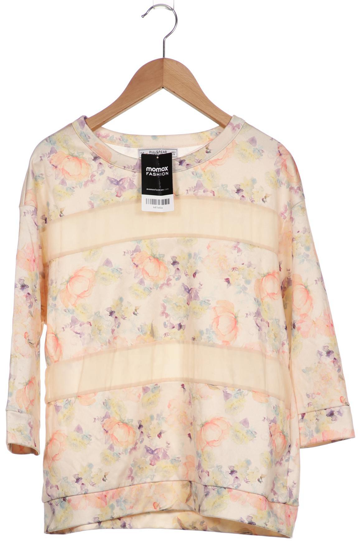 

Pull & Bear Damen Sweatshirt, cremeweiß