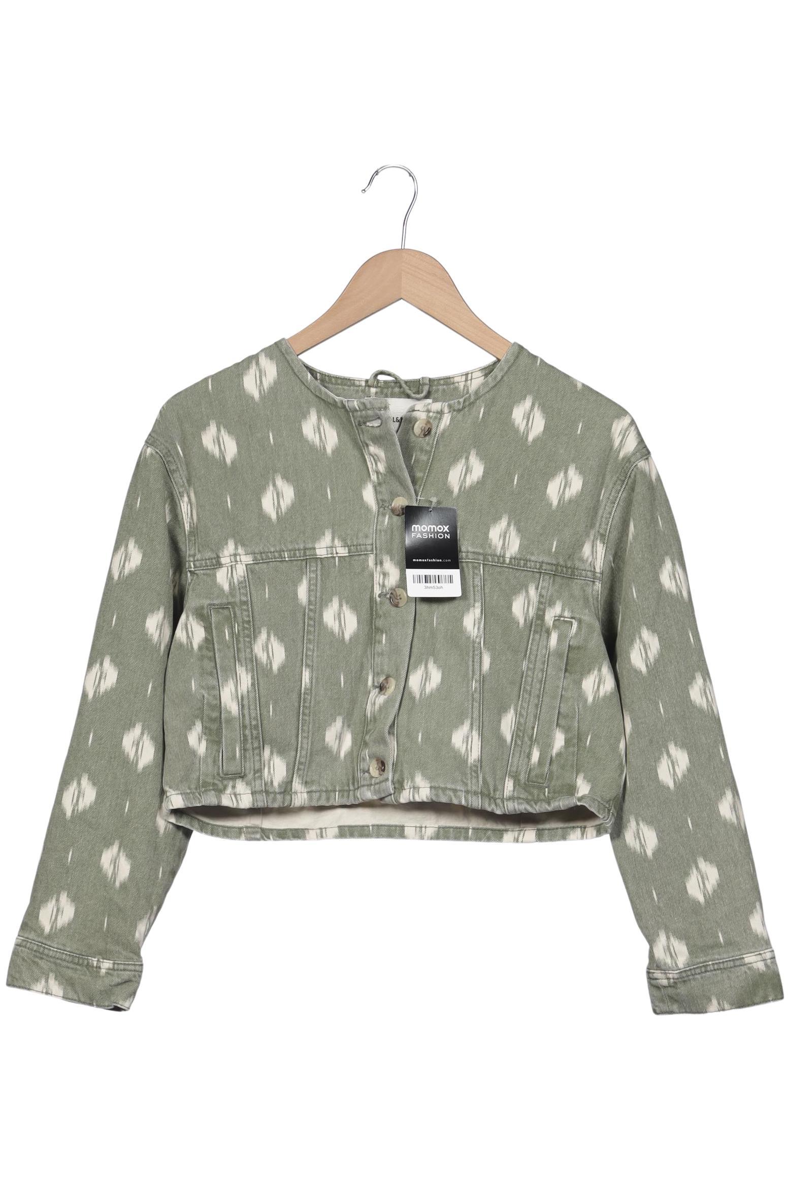

Pull & Bear Damen Jacke, grün, Gr. 36