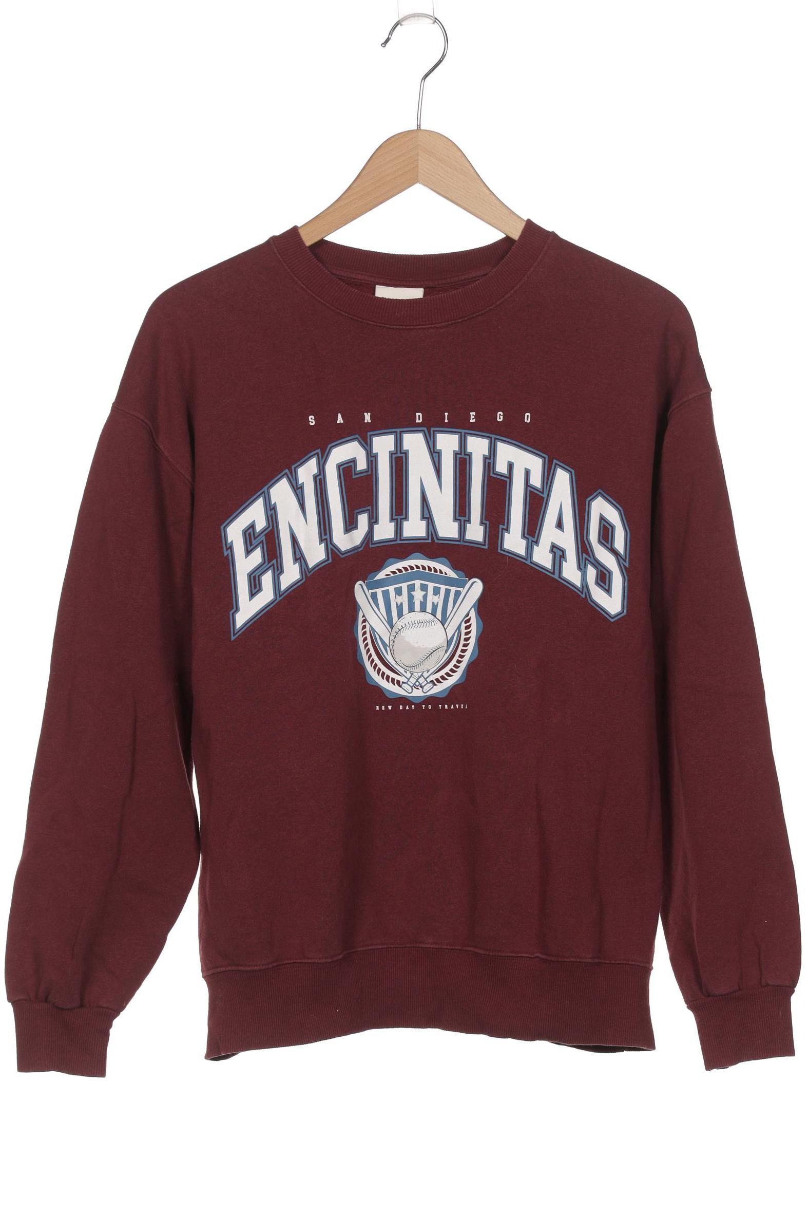

Pull & Bear Damen Sweatshirt, bordeaux, Gr. 38
