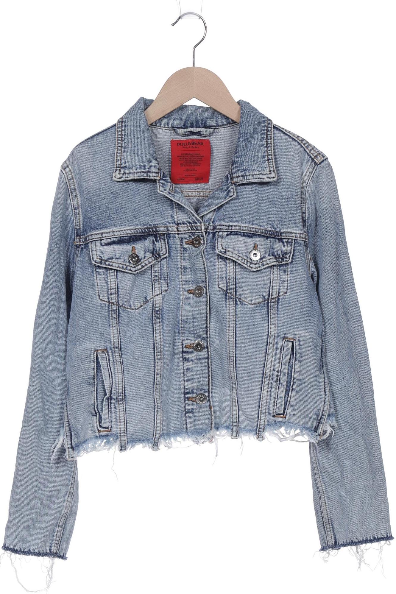 

Pull & Bear Damen Jacke, blau, Gr. 38