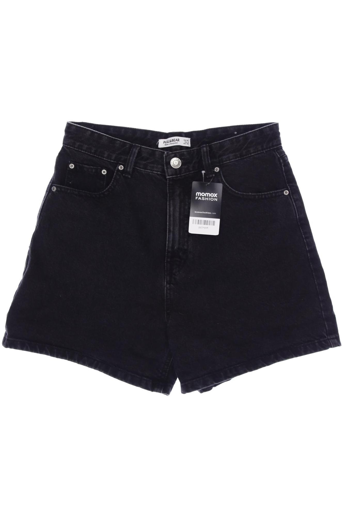 

Pull & Bear Damen Shorts, schwarz