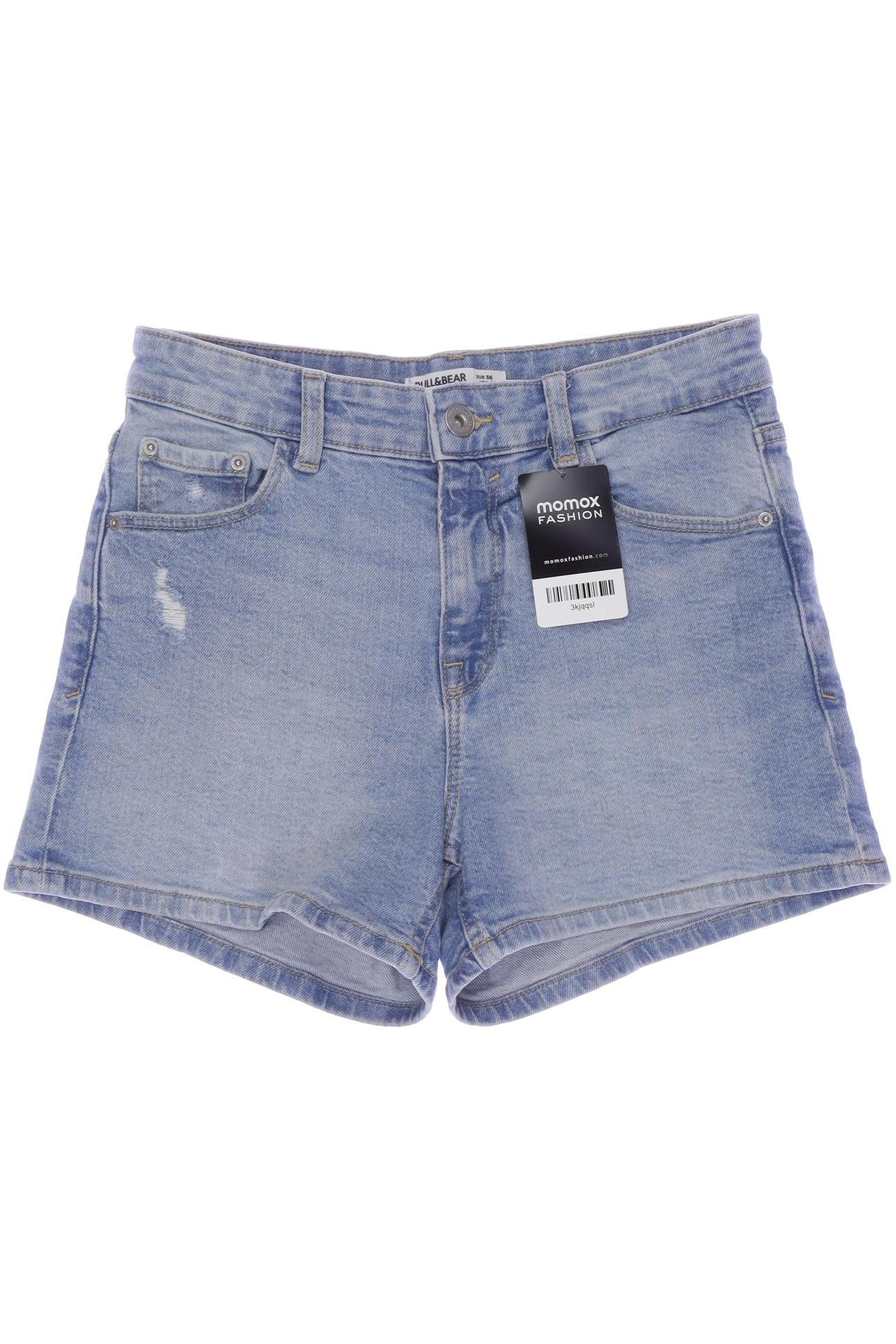

Pull & Bear Damen Shorts, hellblau, Gr. 36